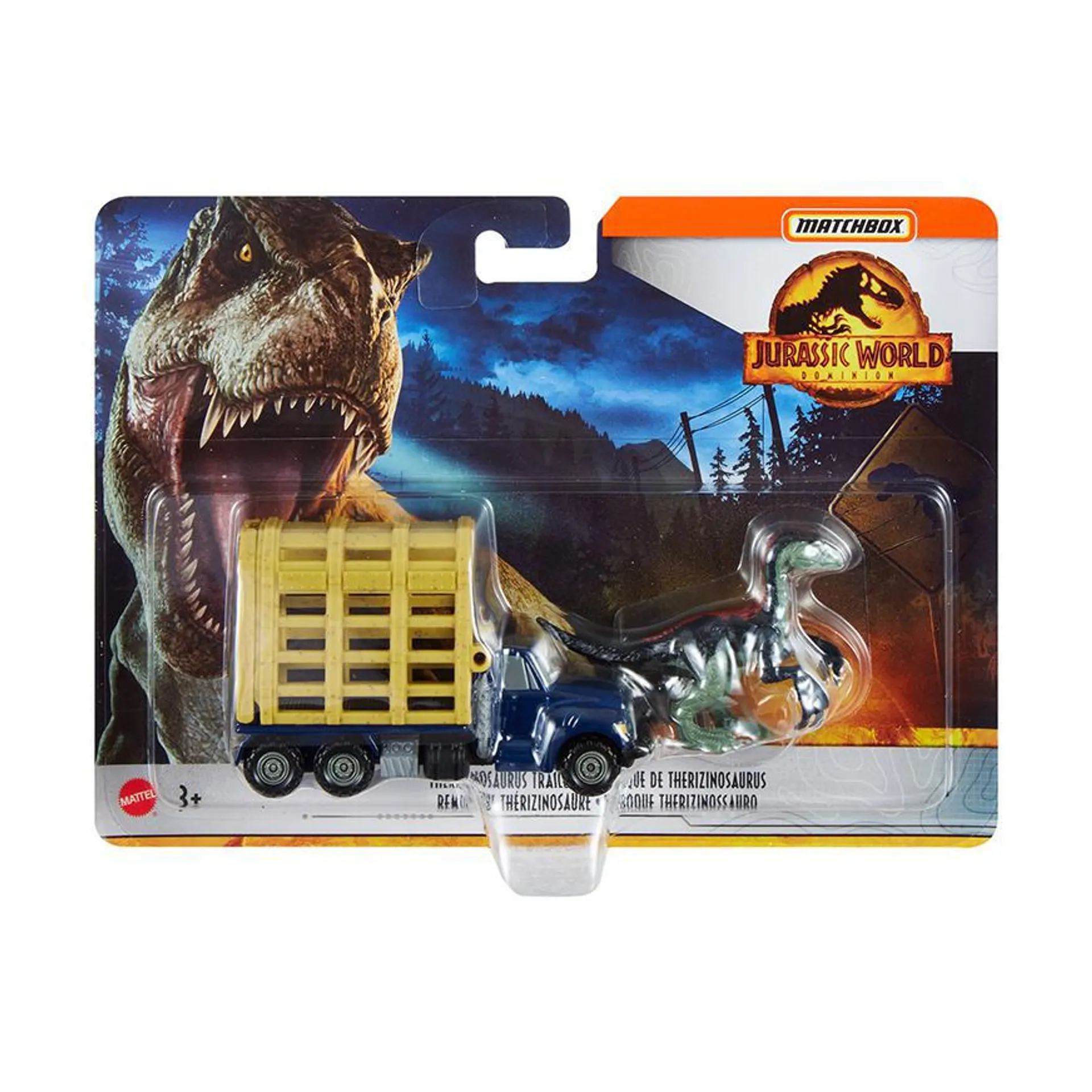 Vehículo Matchbox Dino Transportadores Slasher Jurassic World