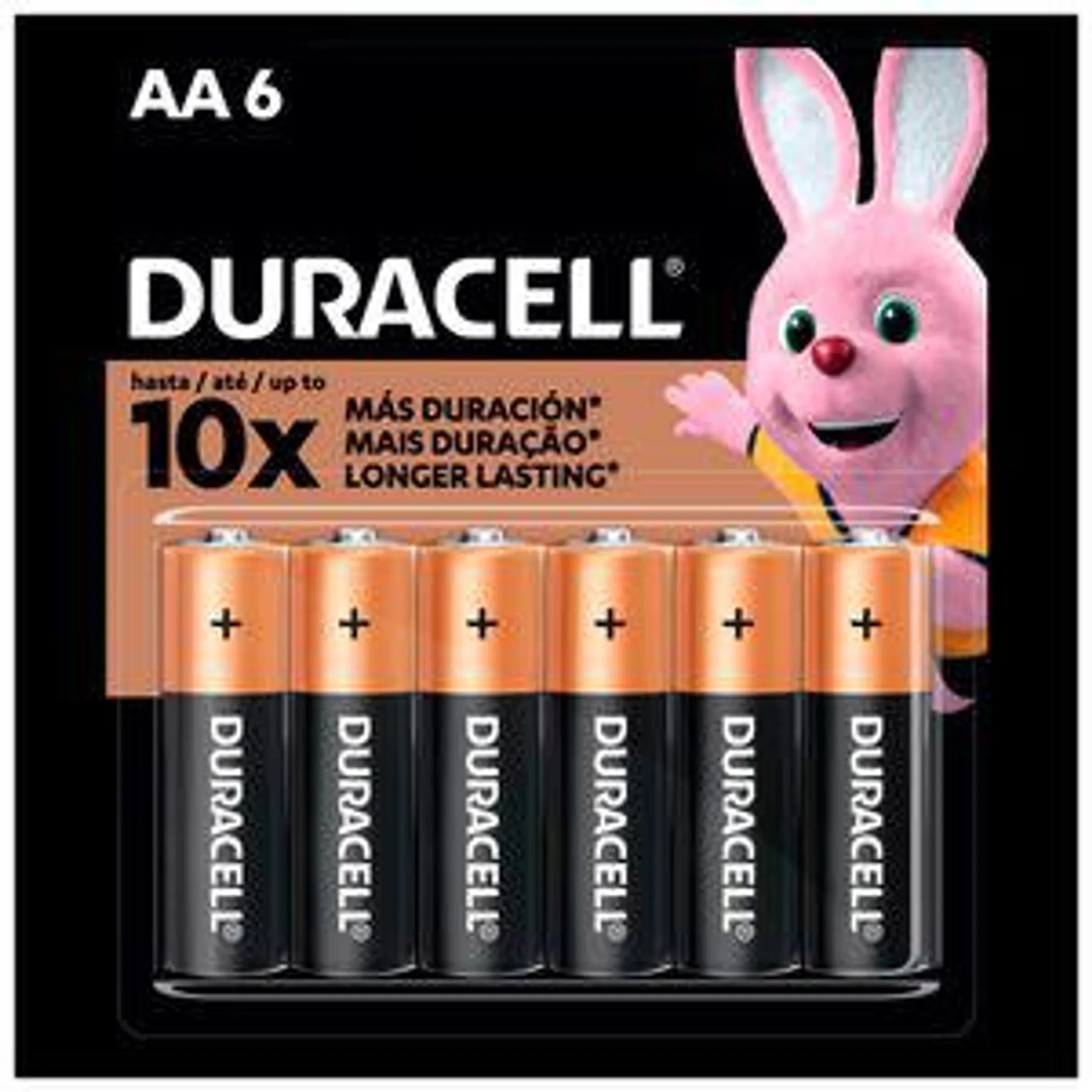 DURACELL PILA ALCALINA AA X 4 +2