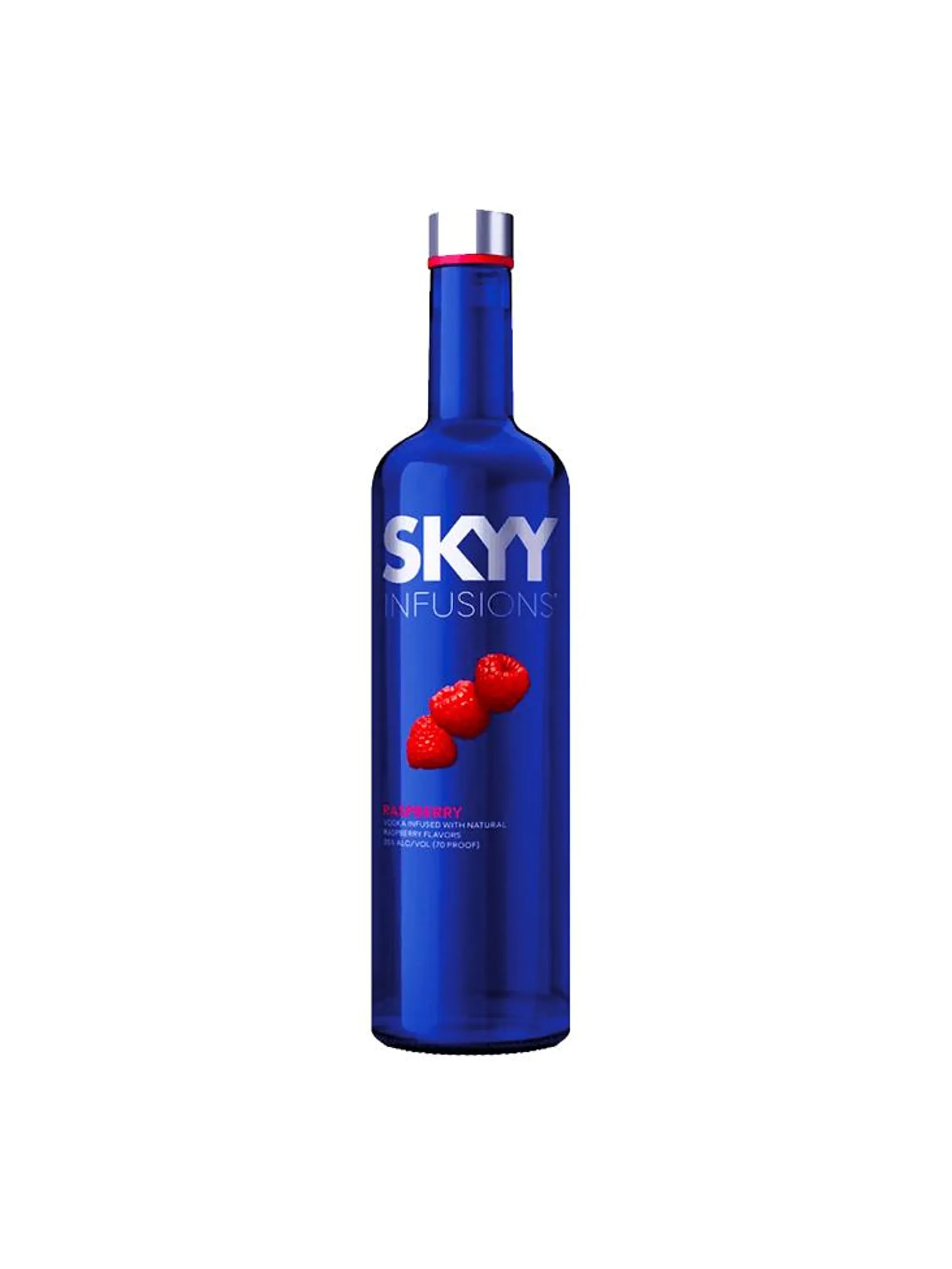 VODKA SKYY RASPBERRY 750ML