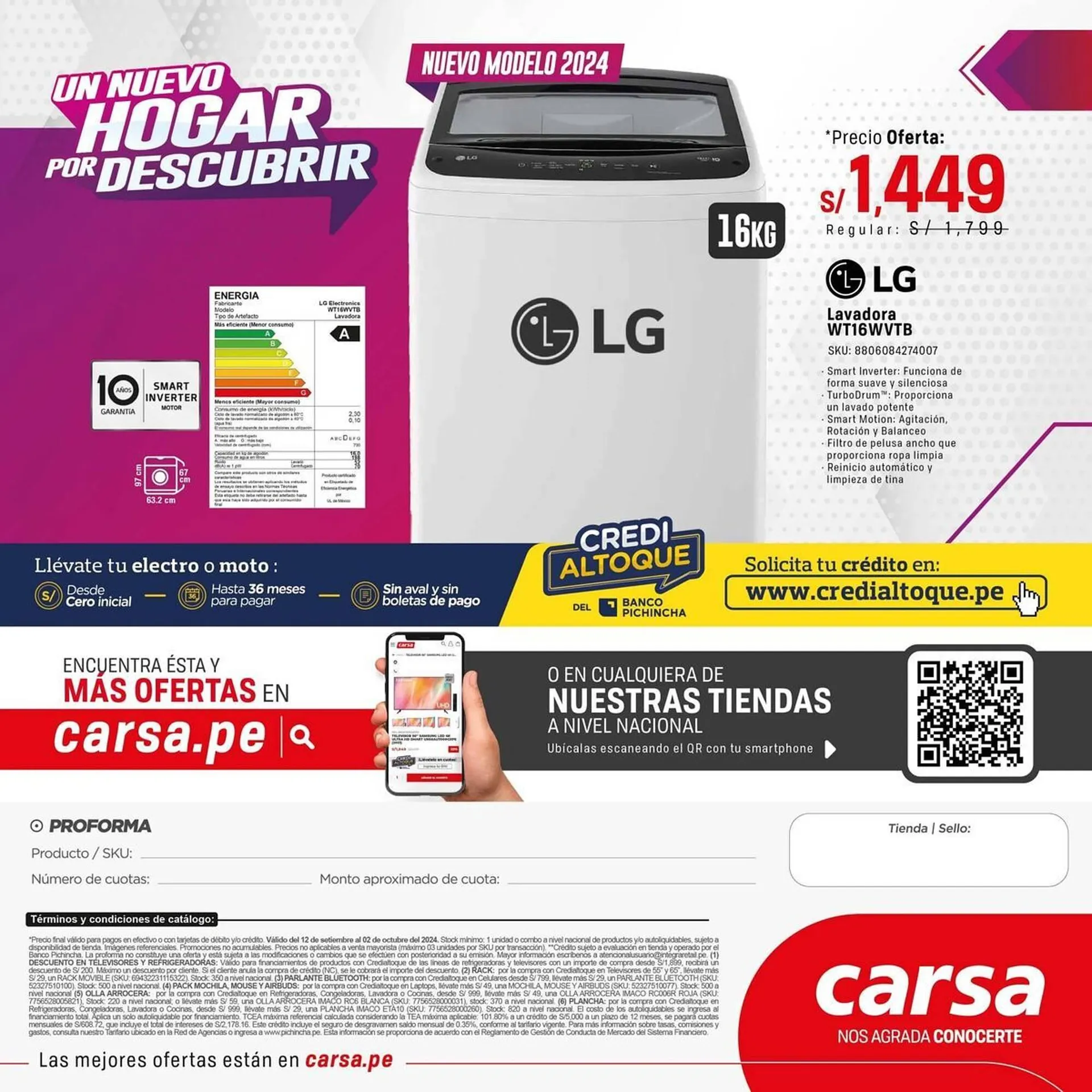 Catalogo de Catálogo Carsa 12 de setiembre al 2 de octubre 2024 - Pag 8