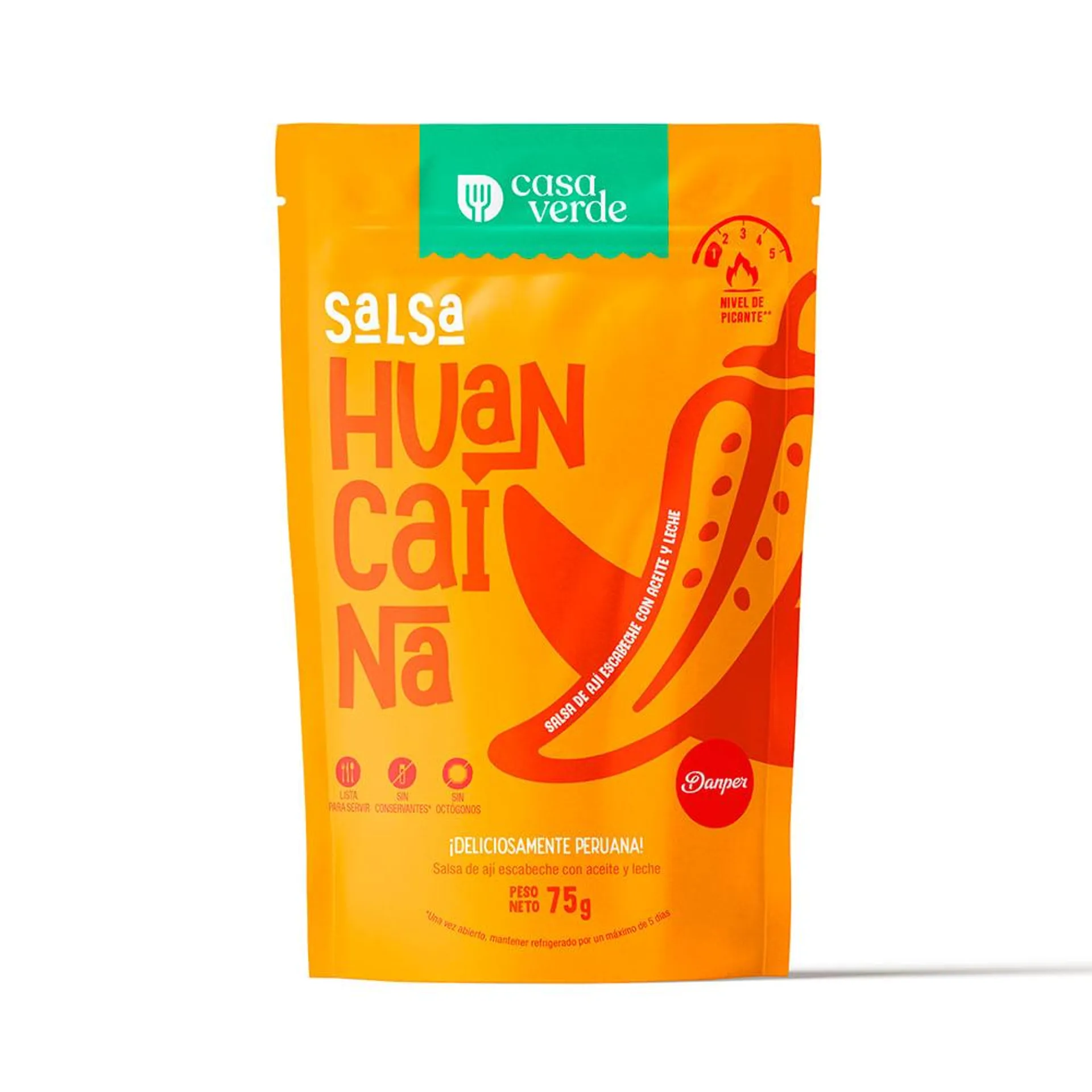 Salsa huancaina Casa verde x 75 gr