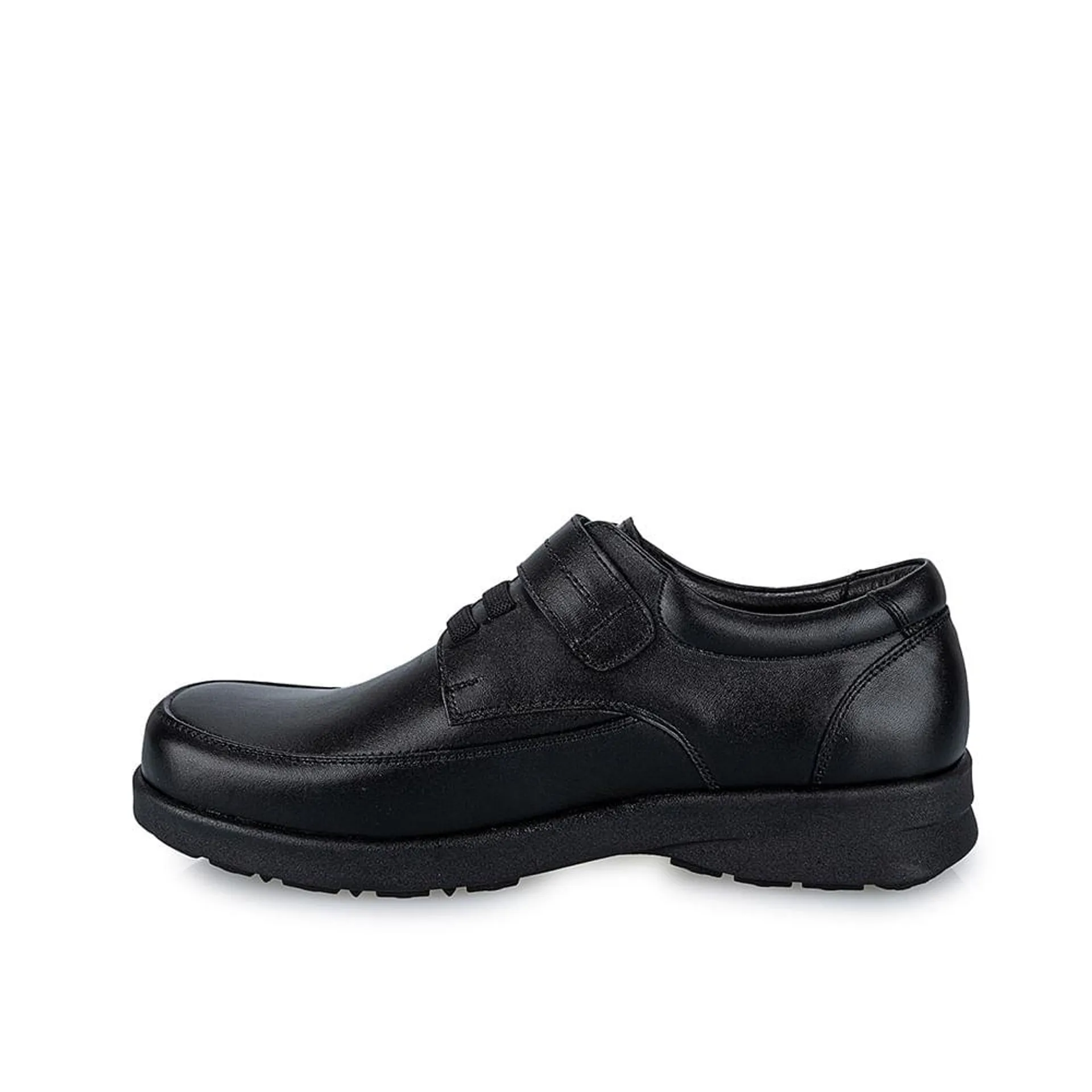 Zapato Monk Strap Casual PEPE-010 T Negro Rabbit Cuero