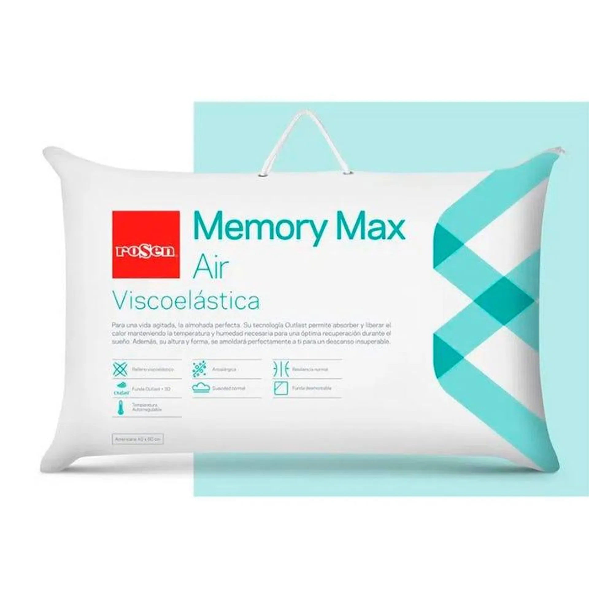 Almohada Viscoelástica Memory Max Air