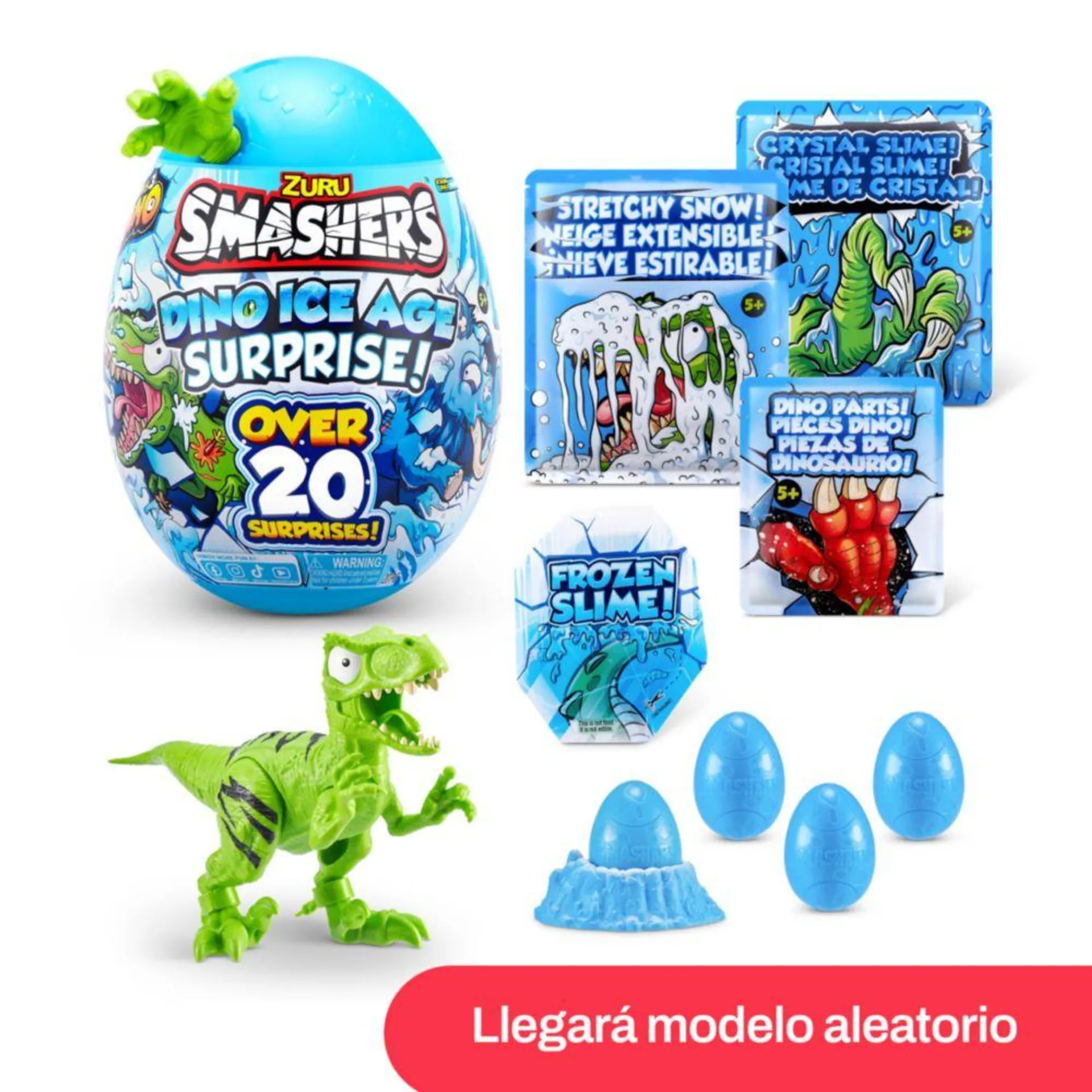 Dinosaurio Sorpresa Smashers Dino Edad De Hielo