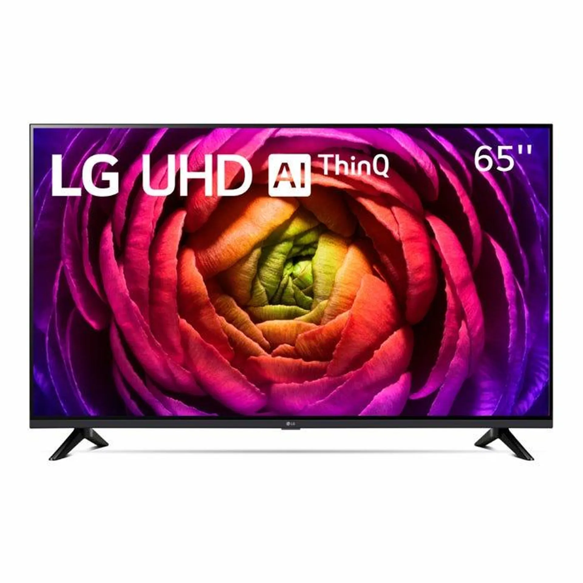 TV LG 65" 4K UHD ThinQ AI Smart 65UR7300PSA (2023)