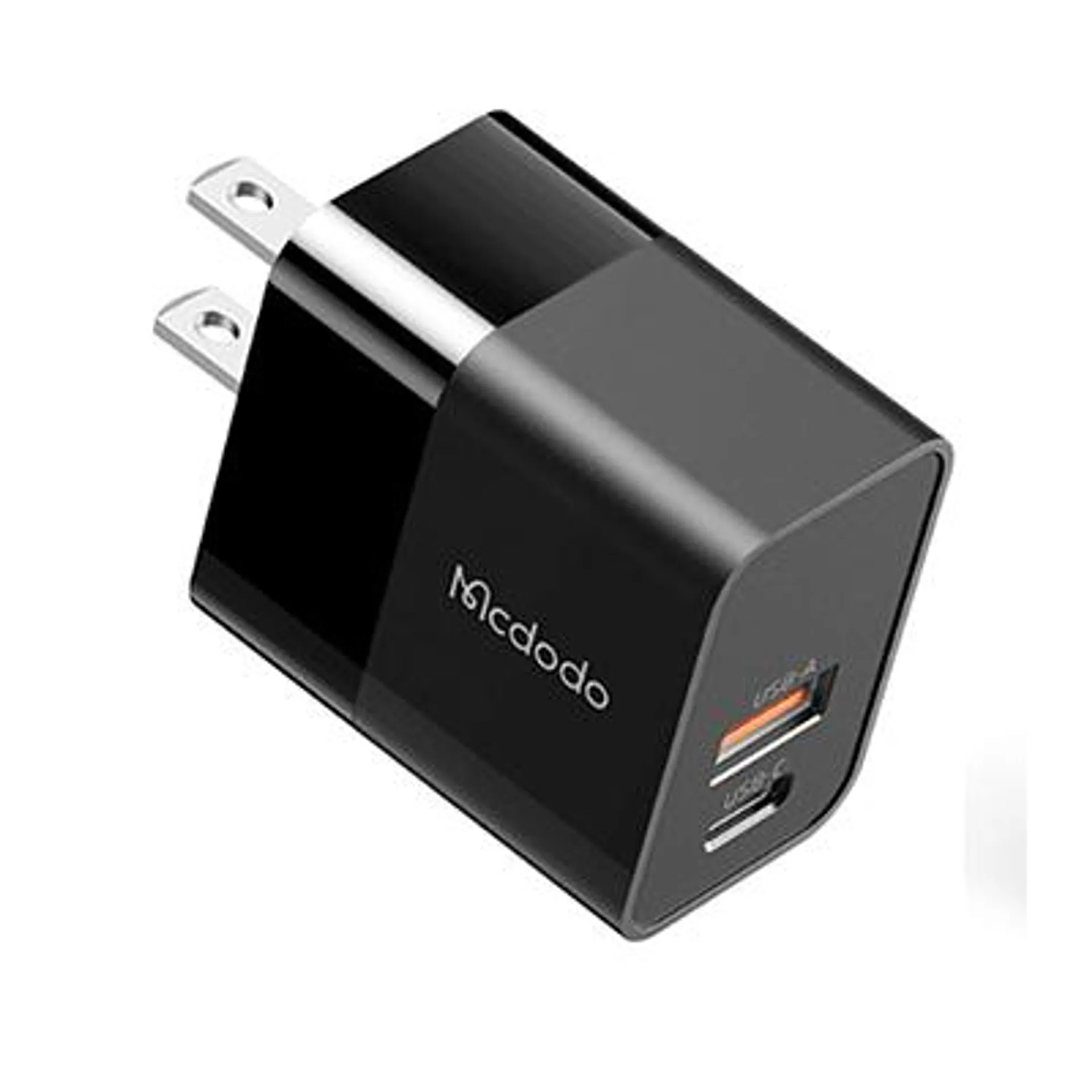 Adaptador 20W USB C + USB A Mcdodo