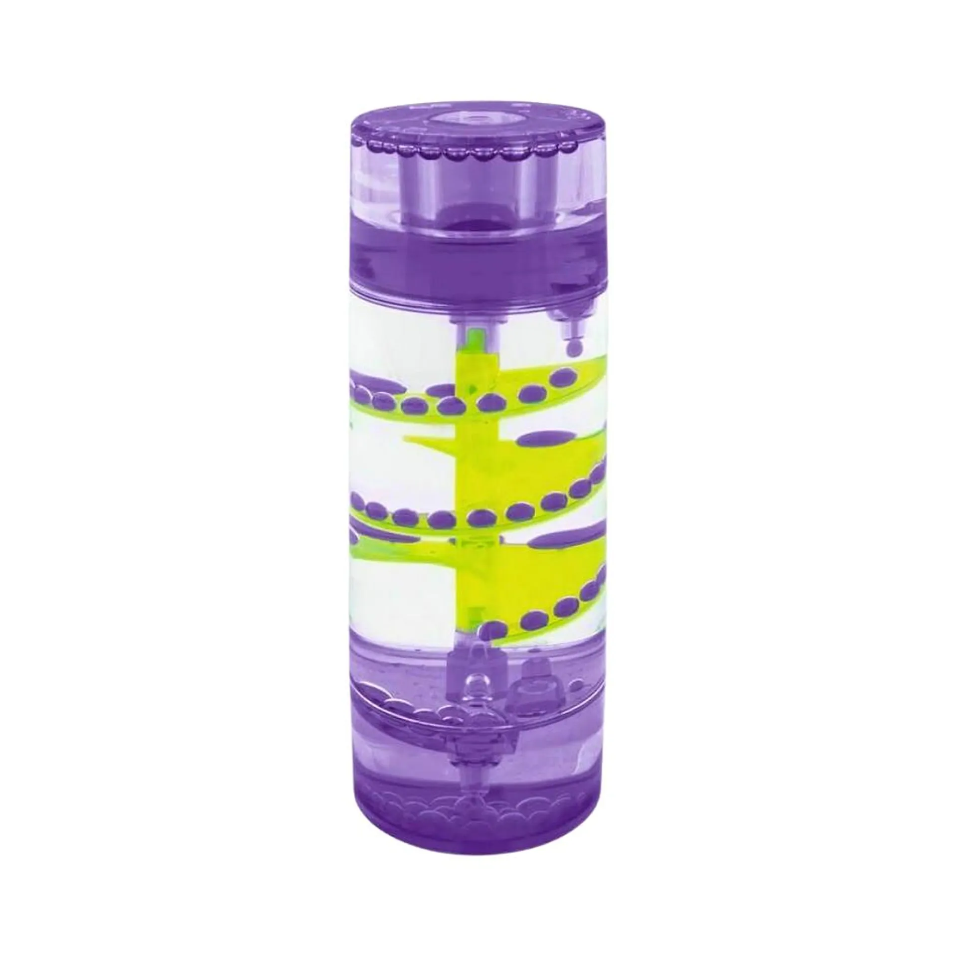 TEMPORIZADOR DE BURBUJAS SENSORIAL ESPIRAL MORADO JSP018 ALEGRIA