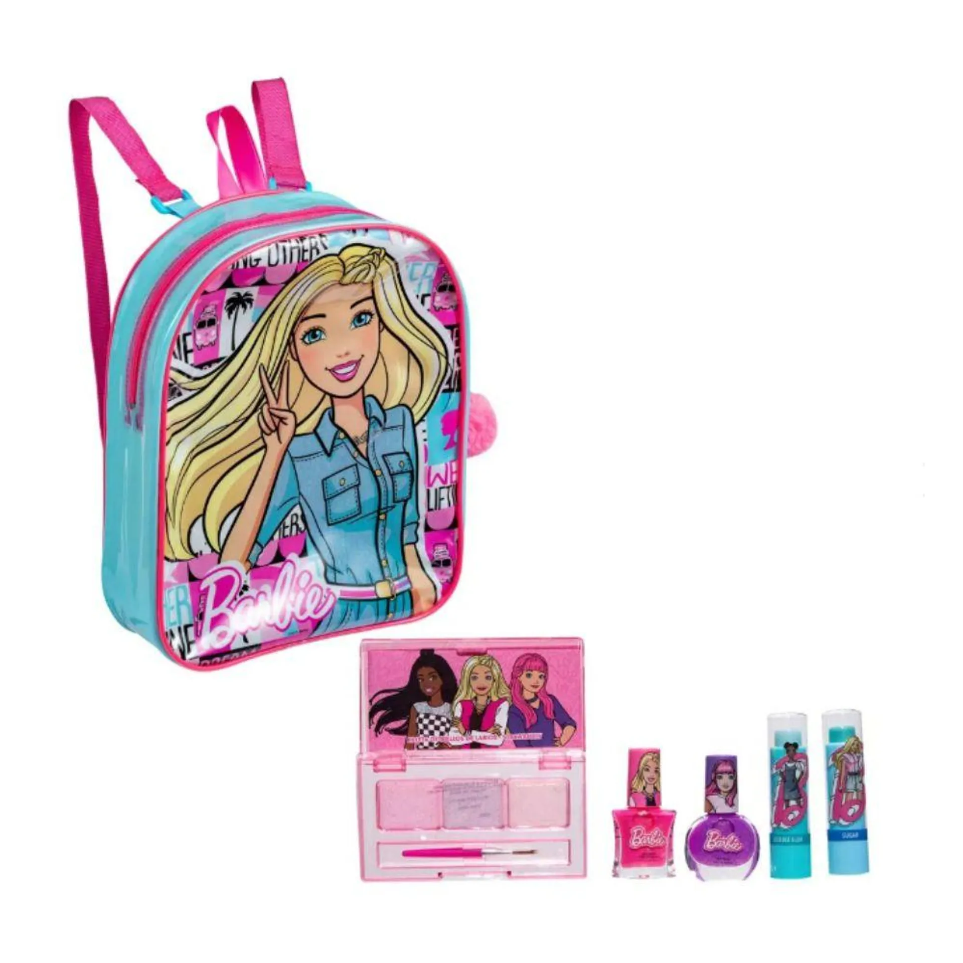 Estuche Beauty Set Mochila Barbie