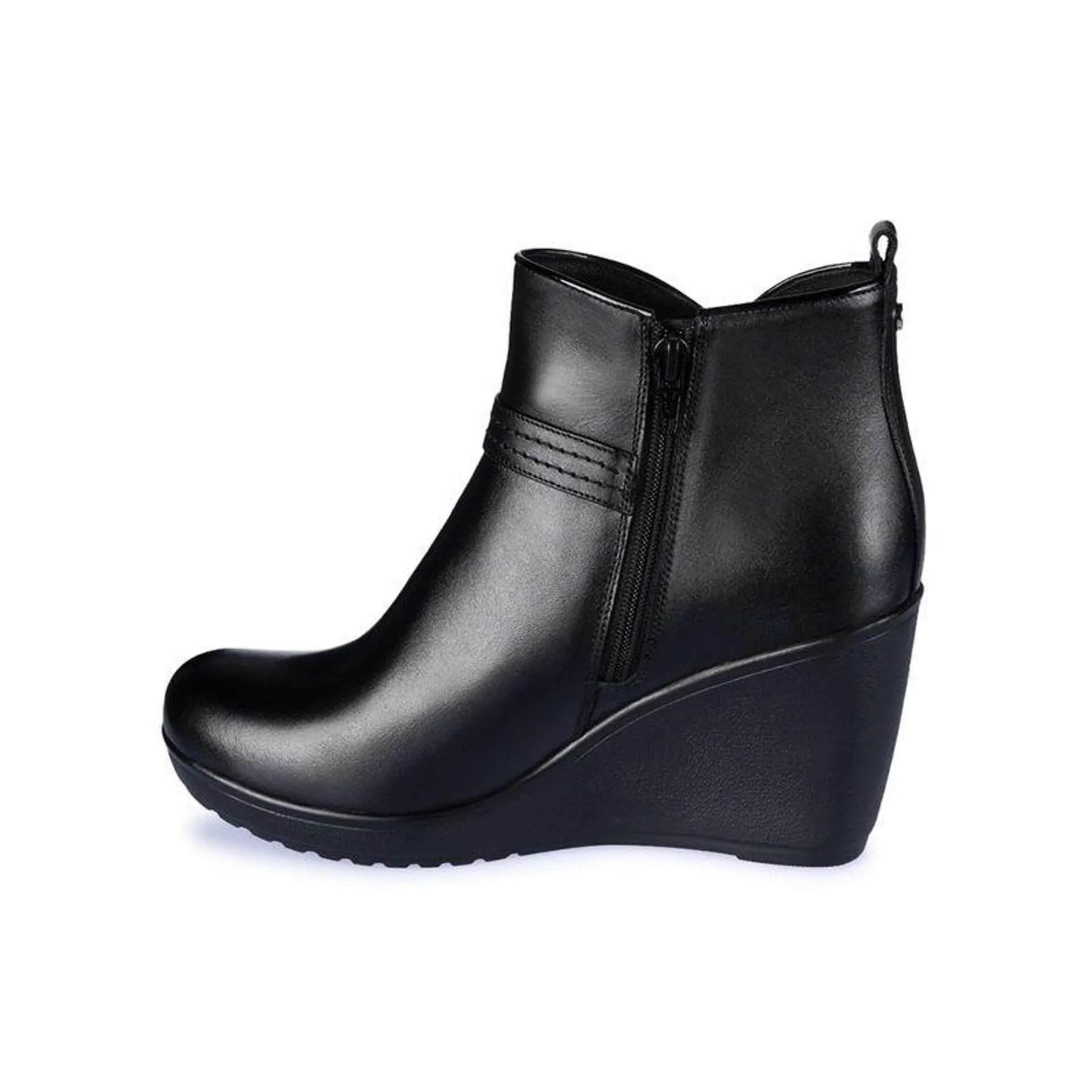 Botin Jodhpur Casual LINDA-2315 Negro Viale Cuero