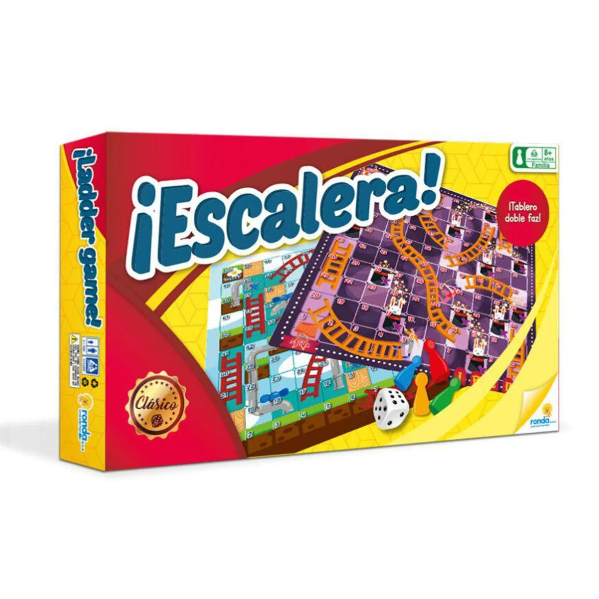 Juego De Mesa Ronda Escalera Clásico