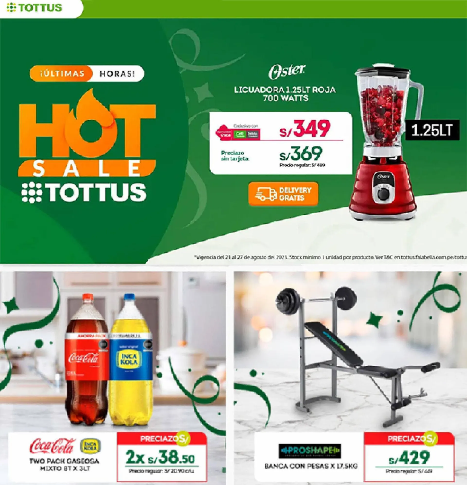 Tottus ofertas online licuadoras