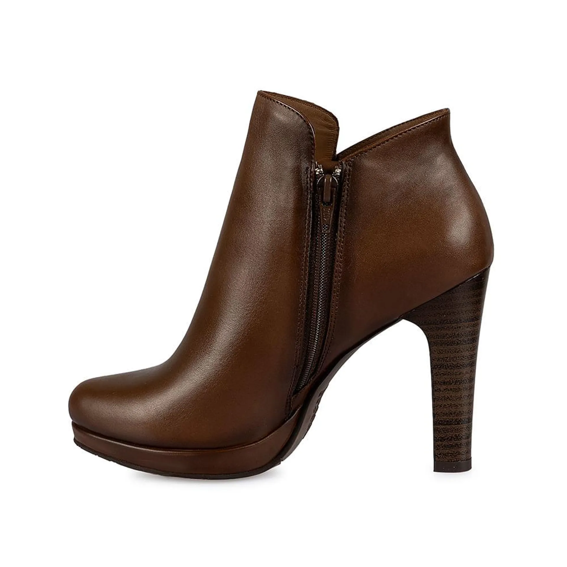 Botin Casual RUT-2403 Pardo Viale Cuero