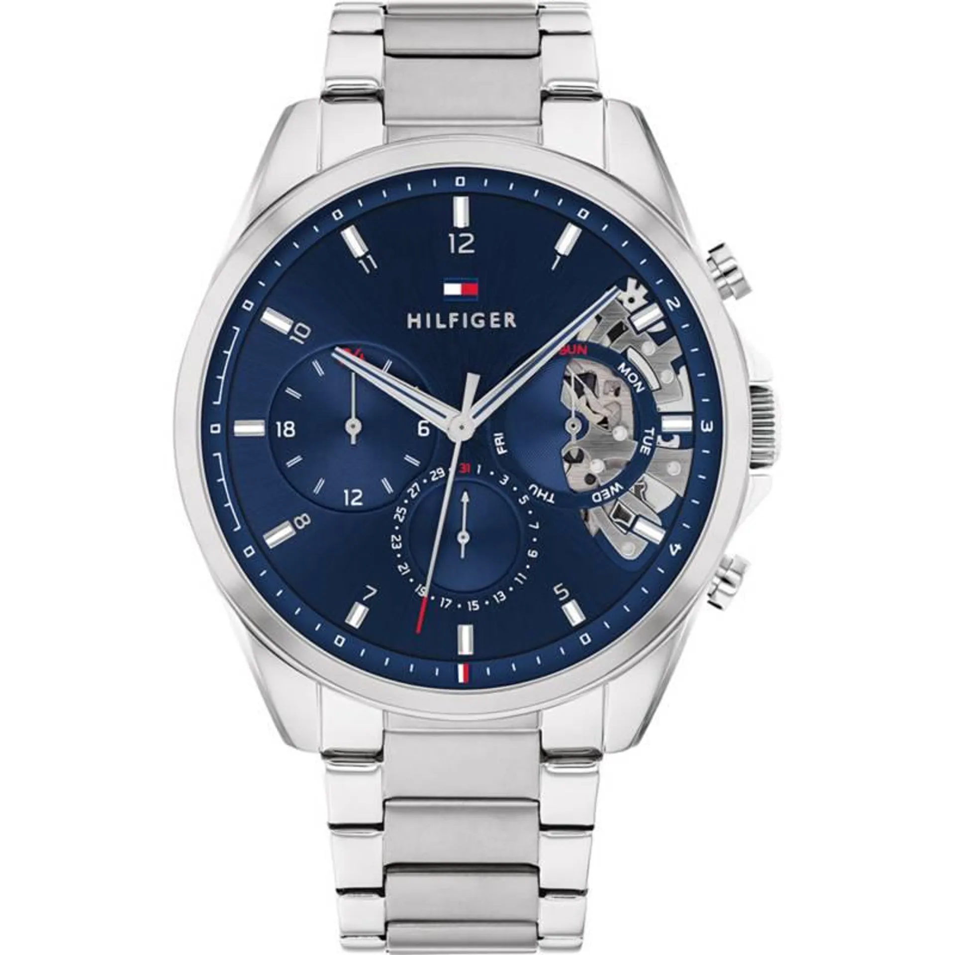 Reloj Tommy Hilfiger Baker 1710448 Plateado