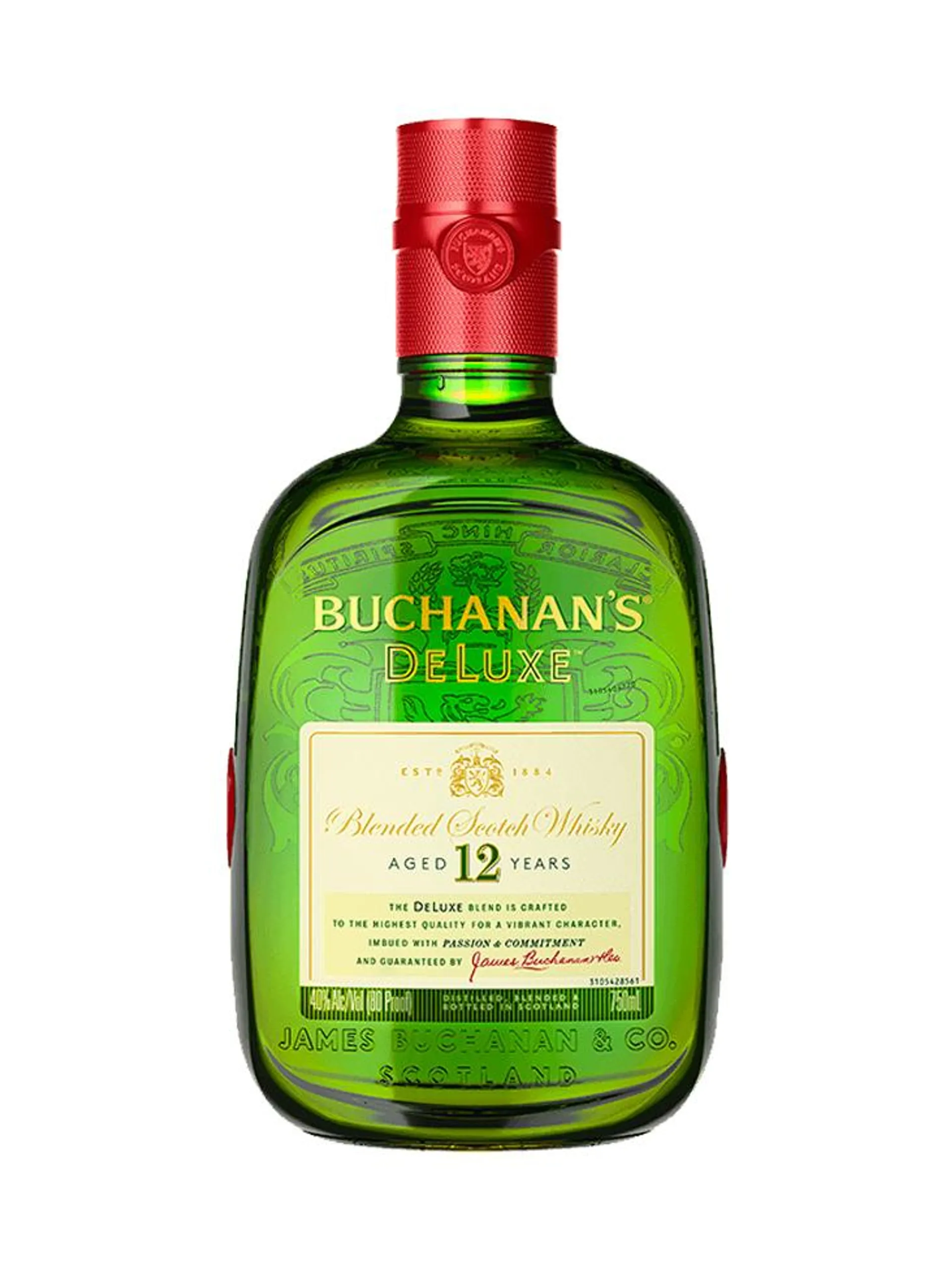 WHISKY BUCHANANS DE LUXE 12 AÑOS 750ML