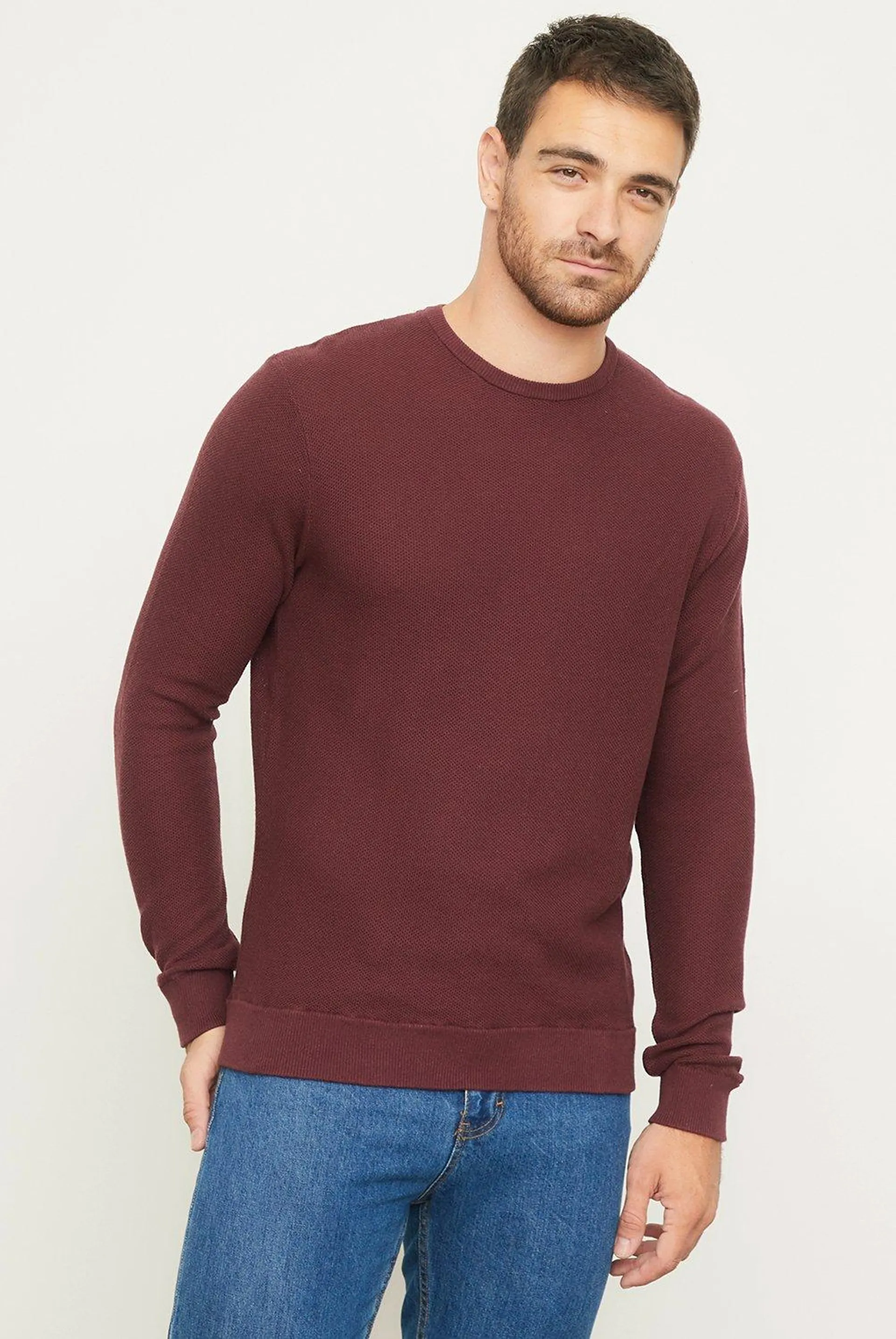 Sweater 100% Algodón Hombre Newport