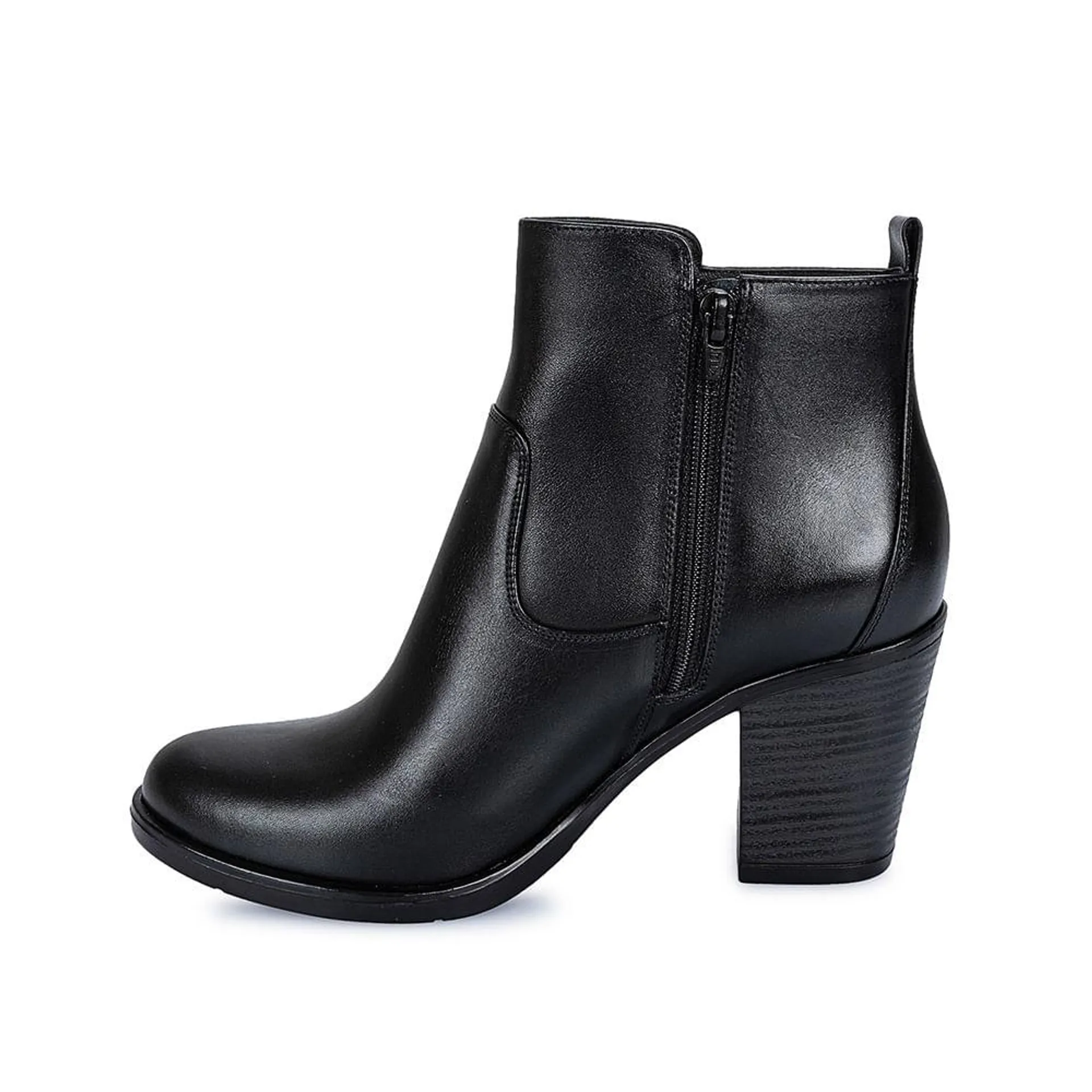 Botin Jodhpur Casual LINDA-2411 Negro Viale Cuero