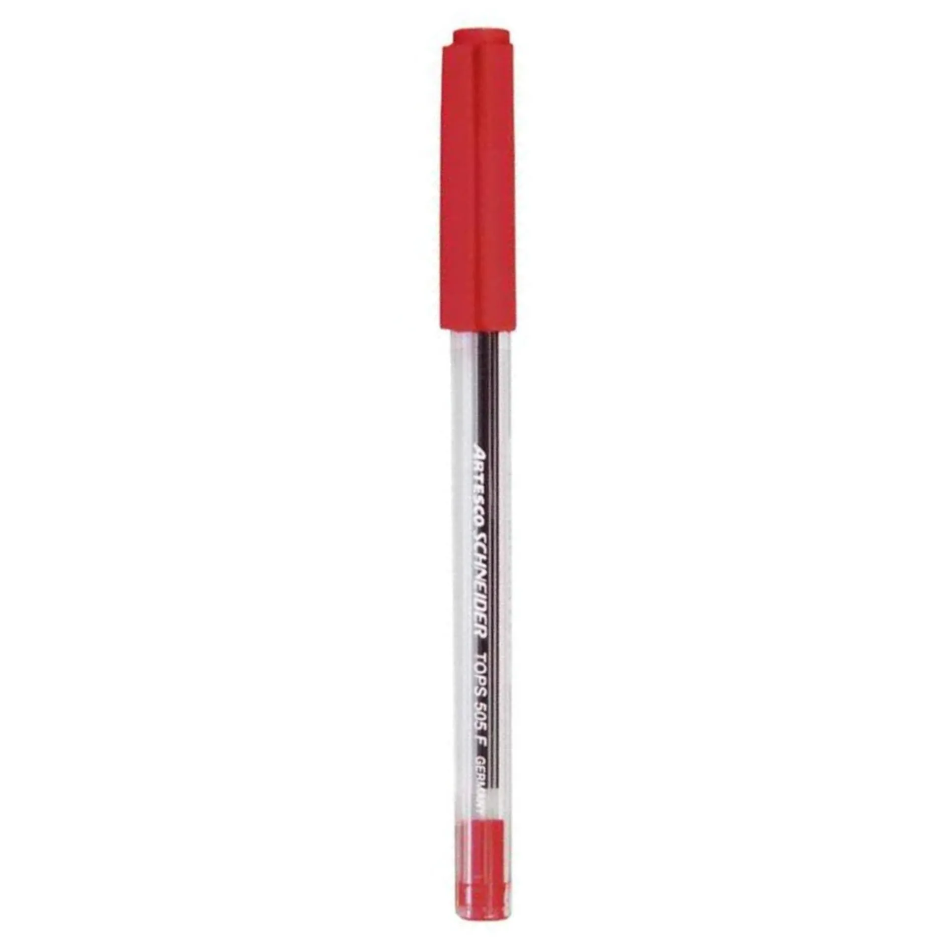 Boligrafo Artesco Tops Tinta Seca (505F) Punta Fina 0.3 mm Color Rojo