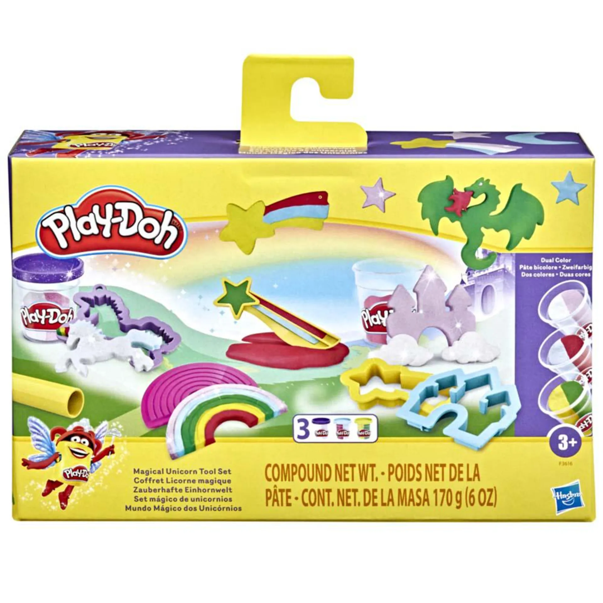 Playset PLAY DOH Herramiento Mágica de Unicornio