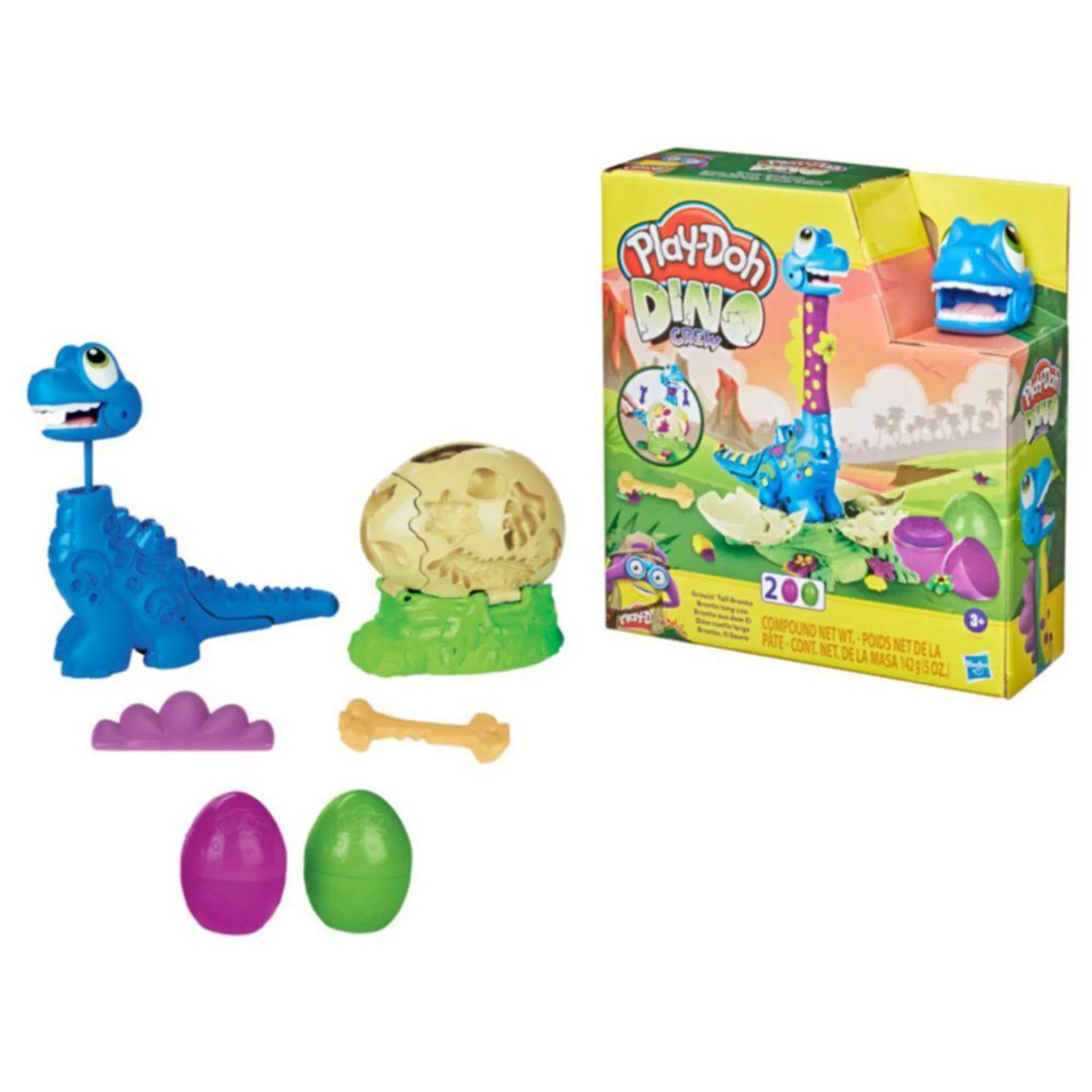 Masas y Plastilinas Play Doh Dino Crew Cuello Largo