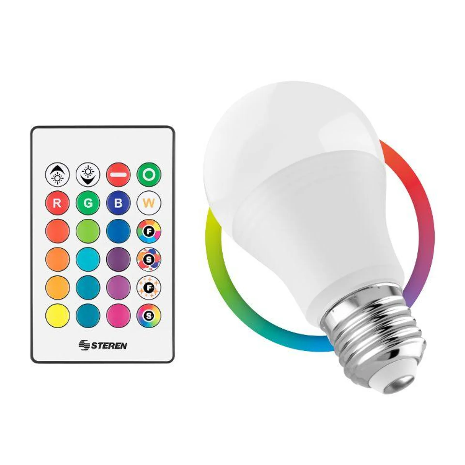 Steren foco led rgb decorativo de 5w