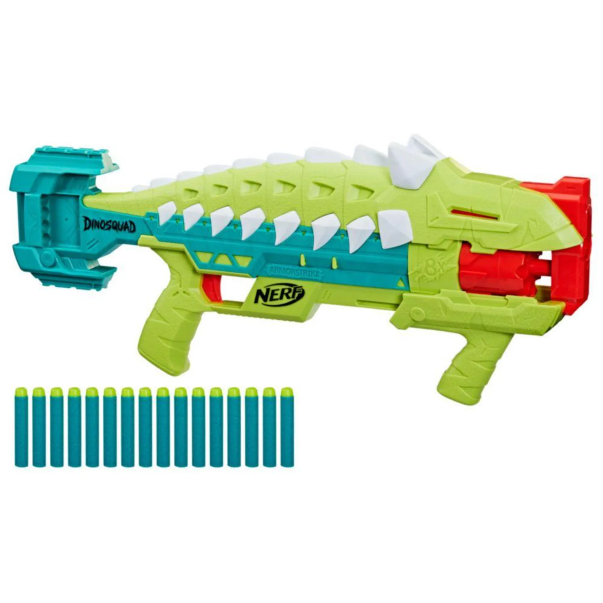 Lanzador Nerf Dinosquad Ankylosaurus