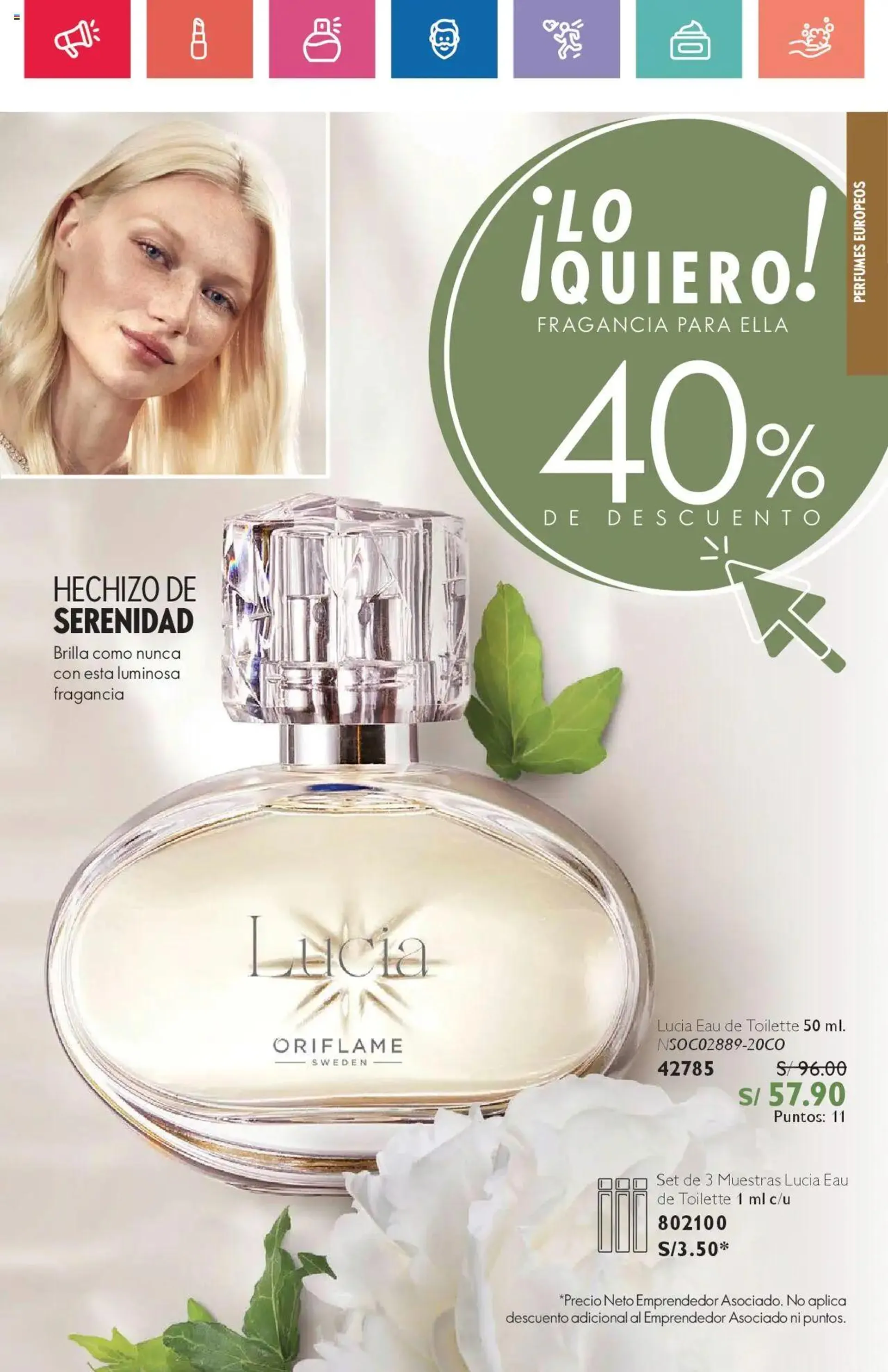 Catalogo de Oriflame - Campaña 14 28 de setiembre al 18 de octubre 2024 - Pag 63