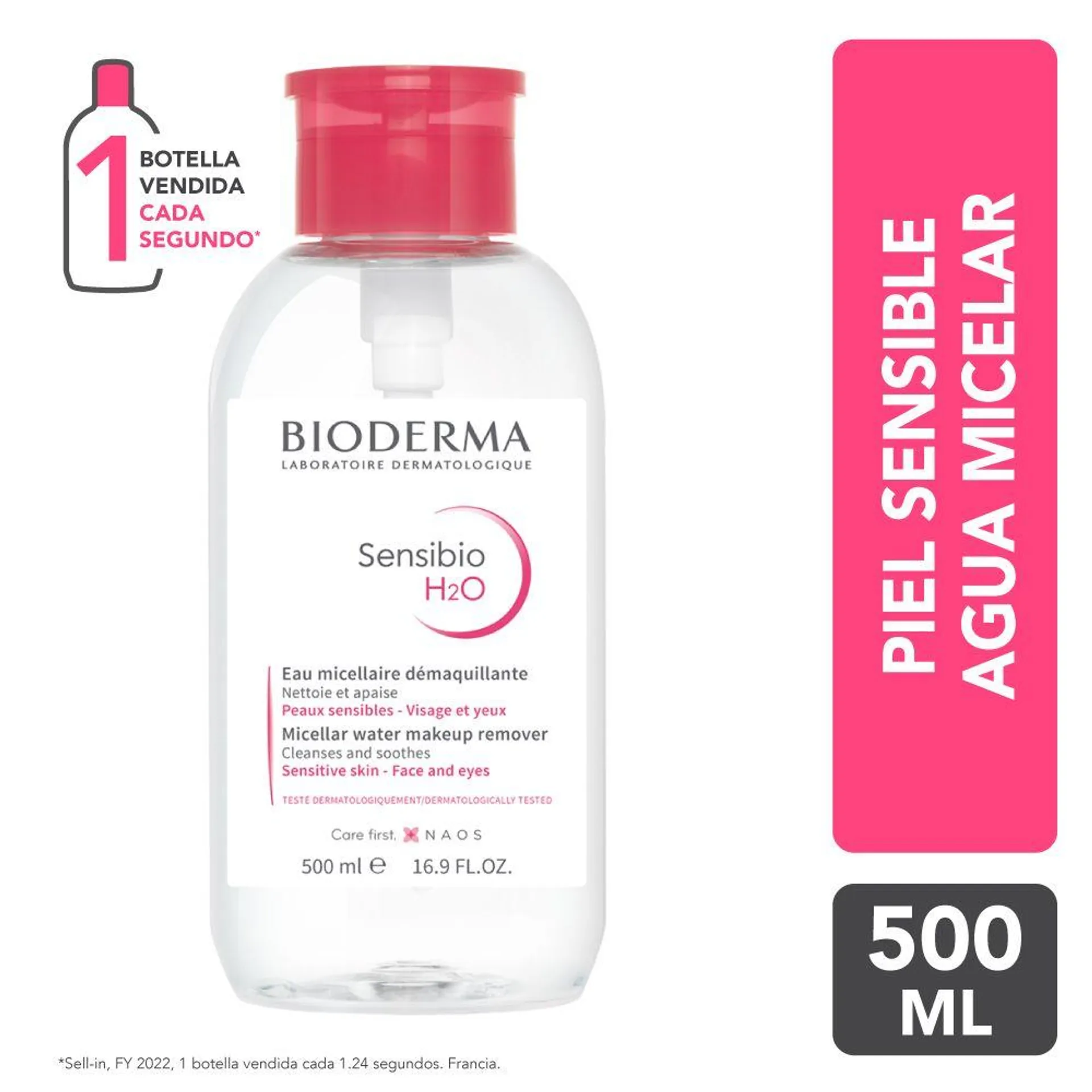 Bioderma Sensibio H2O - Frasco 500 ML