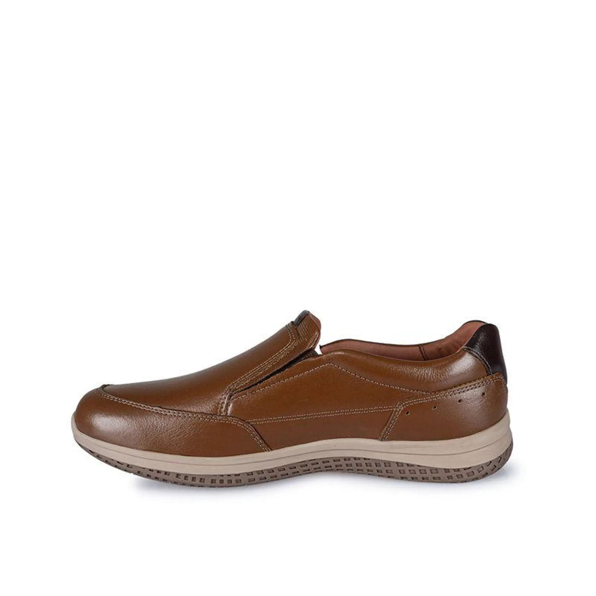 Zapato Slip On Casual CEA-002 Tan Calimod Cuero