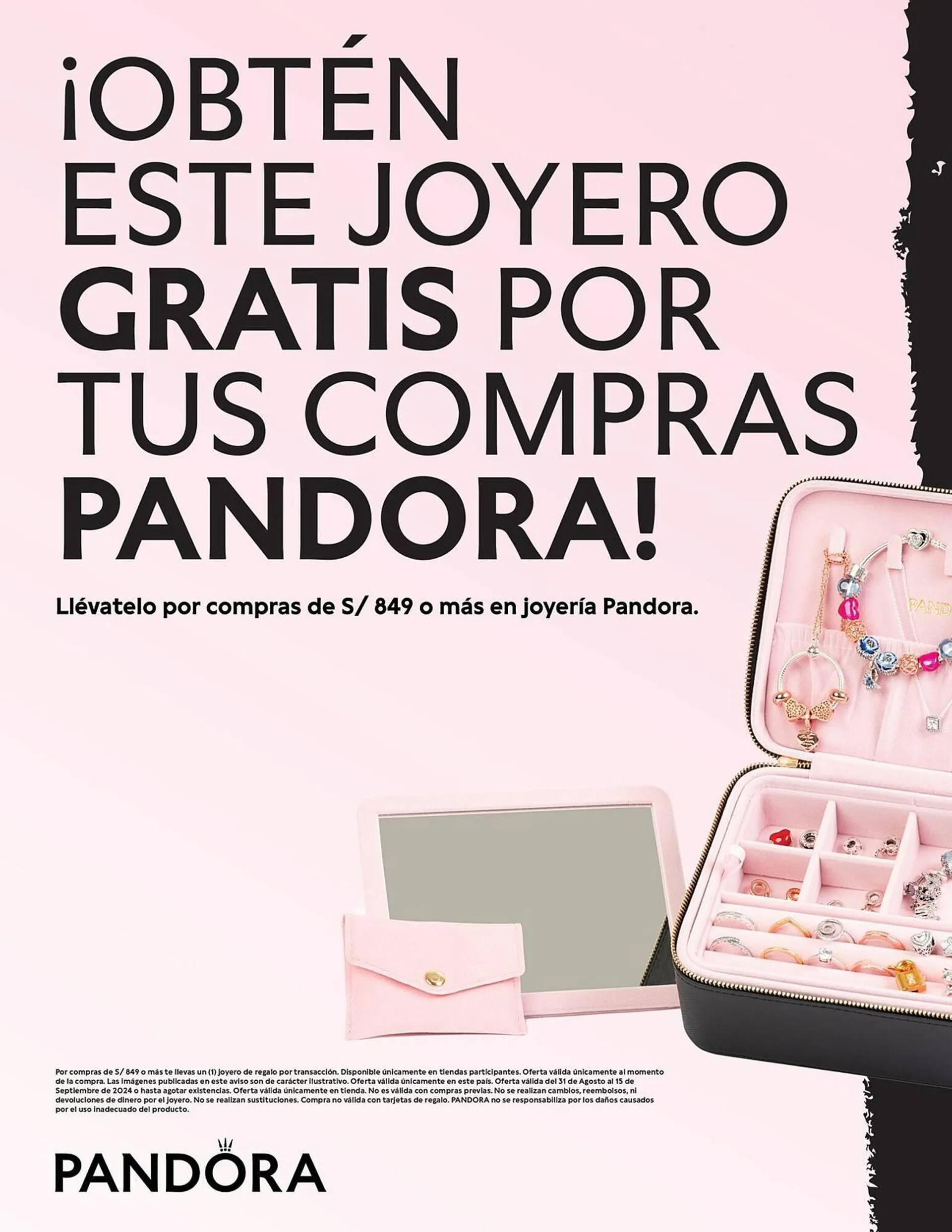 Catalogo de Catálogo Pandora 3 de setiembre al 15 de setiembre 2024 - Pag 2