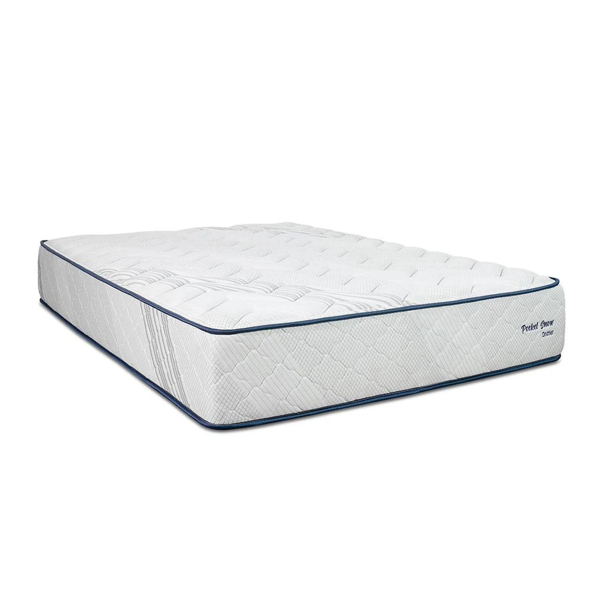 Colchón Pocket Snow 1.5 Plazas + 1 Almohada