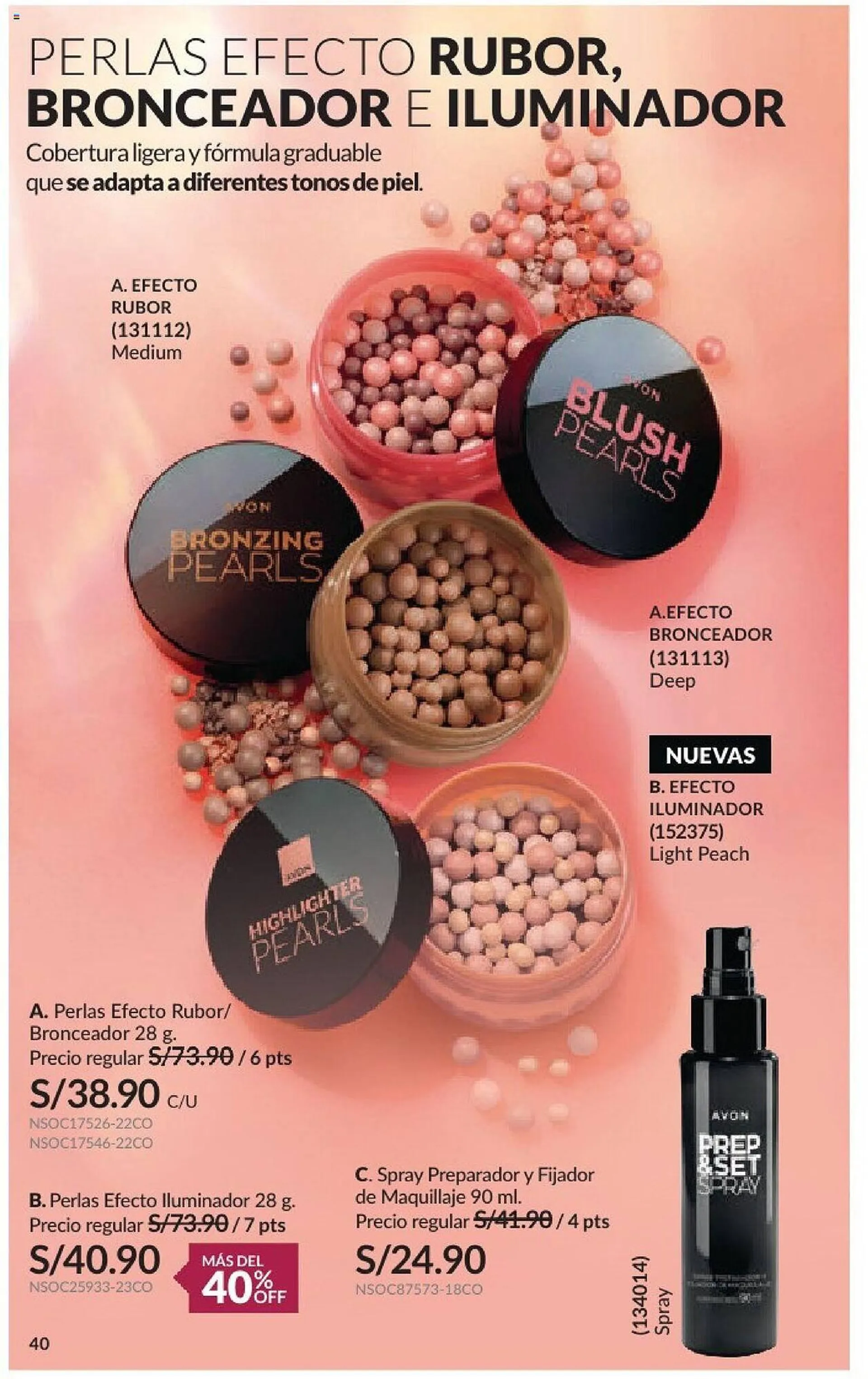 Catalogo de Catálogo Avon 5 de julio al 3 de agosto 2024 - Pag 40