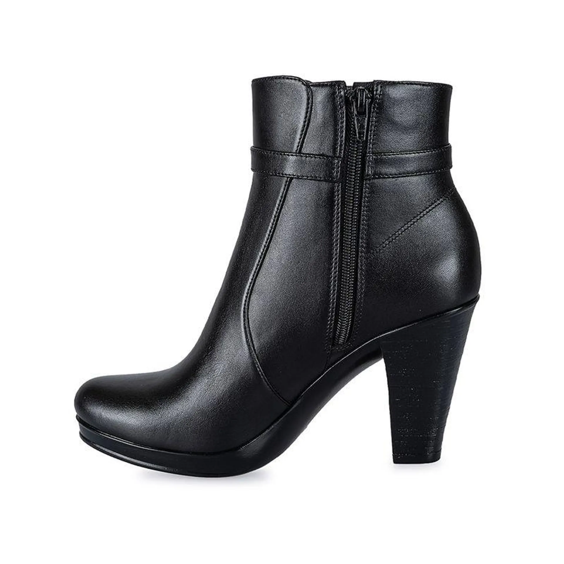 Botin Jodhpur Casual DAYA-2411 Negro Viale Cuero