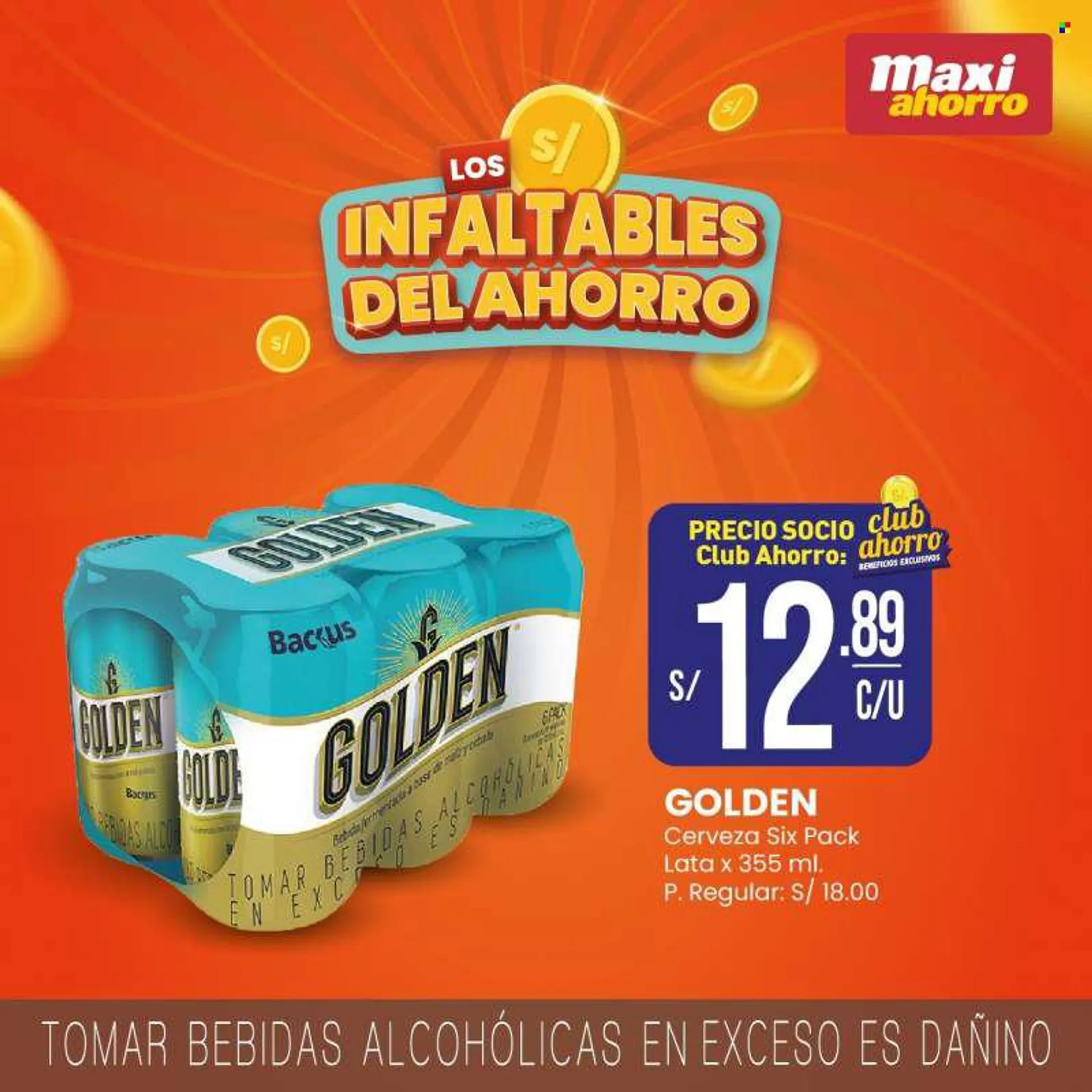 Folleto actual Maxi ahorro - Ventas - cerveza, bebida, bebida alcohólica. Página 5.