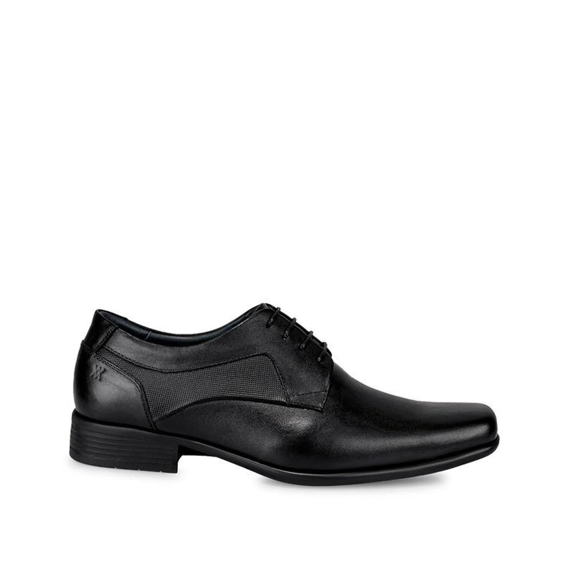 Zapato Derby Vestir ALFREDO-014 Negro Viale Homme Cuero