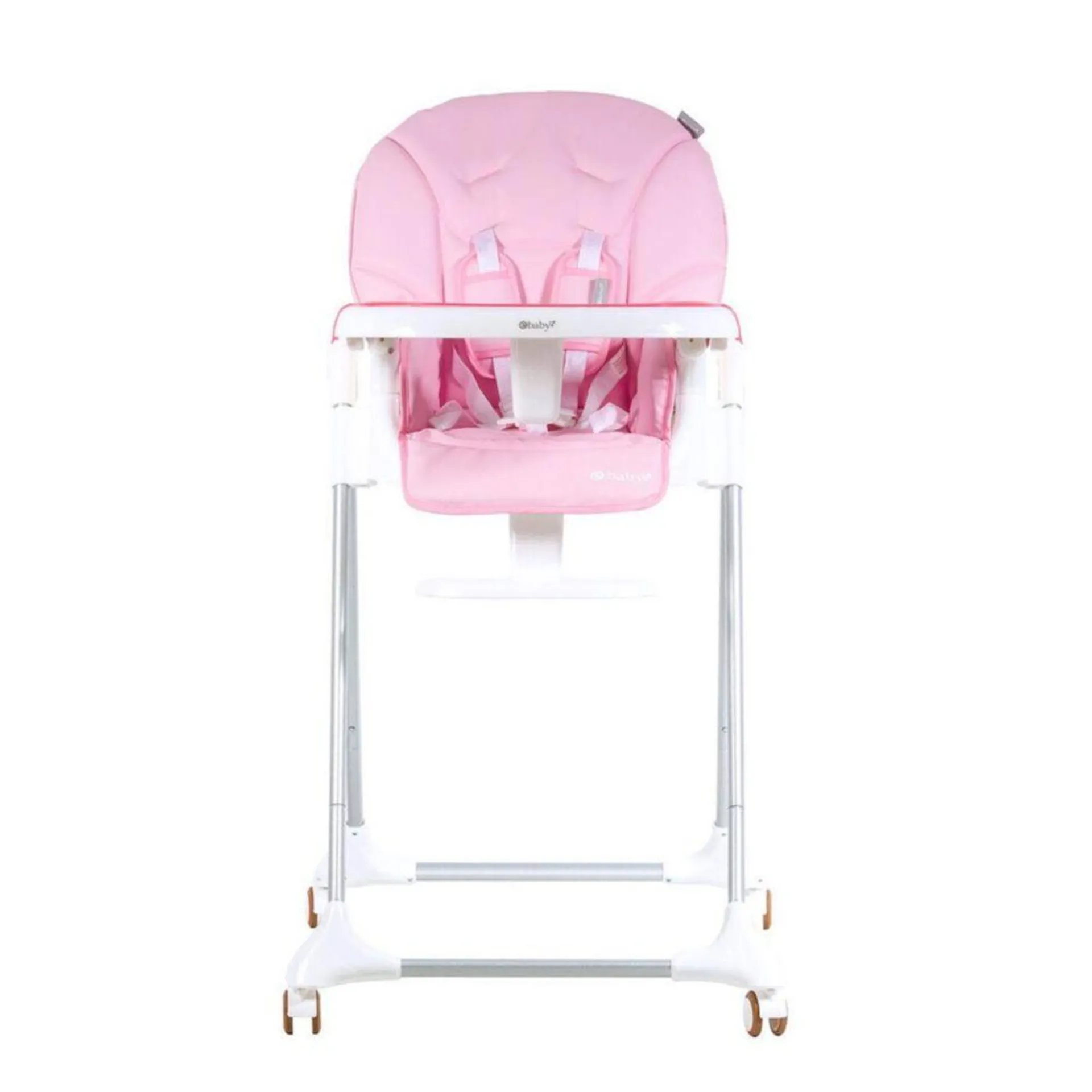 Silla De Comer Para Bebe Para Bebé Ebaby Harriet Rosado2