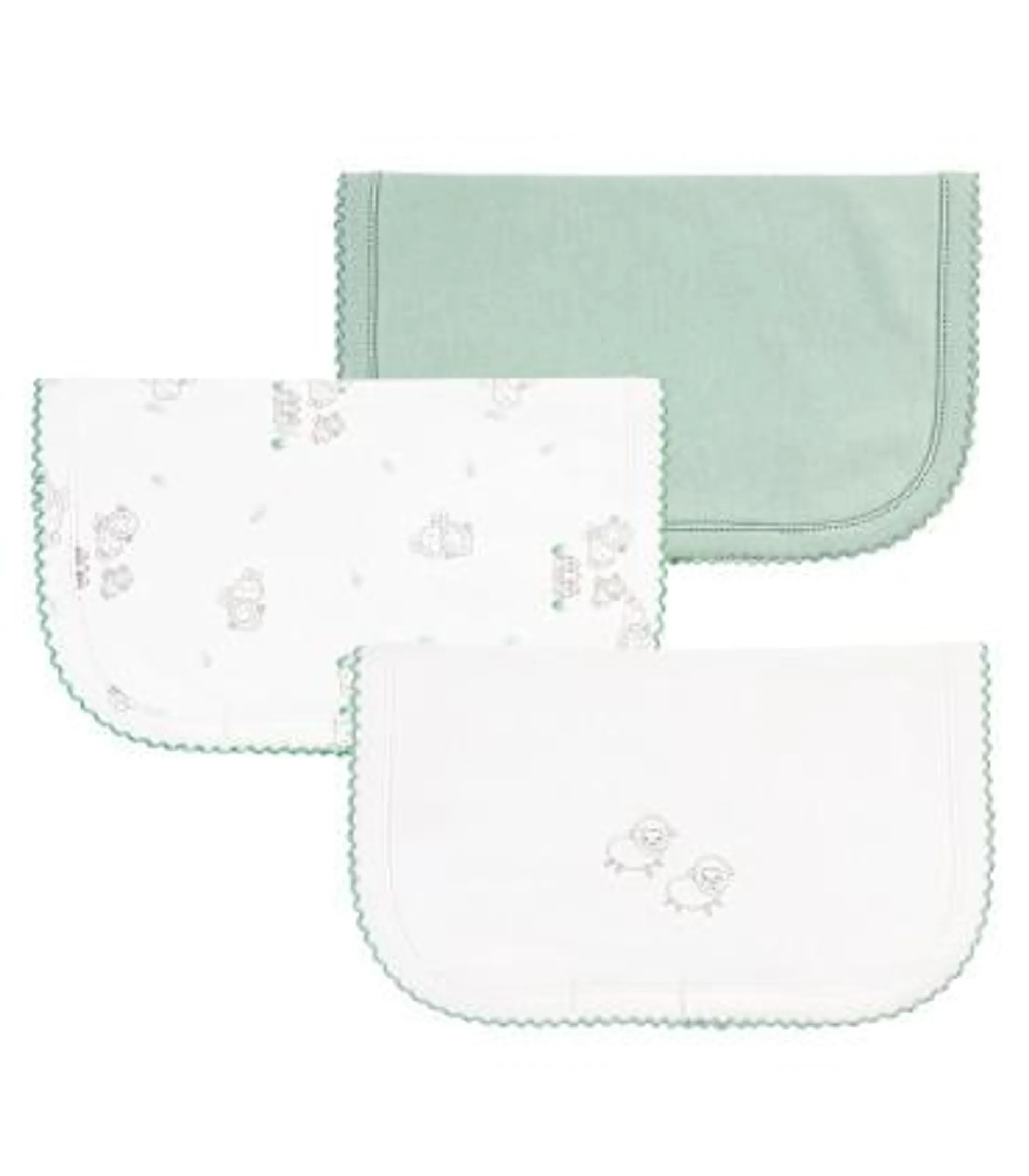 Pack de 3 Babitas de 100% Algodón Pima | Colección Happy Sheep