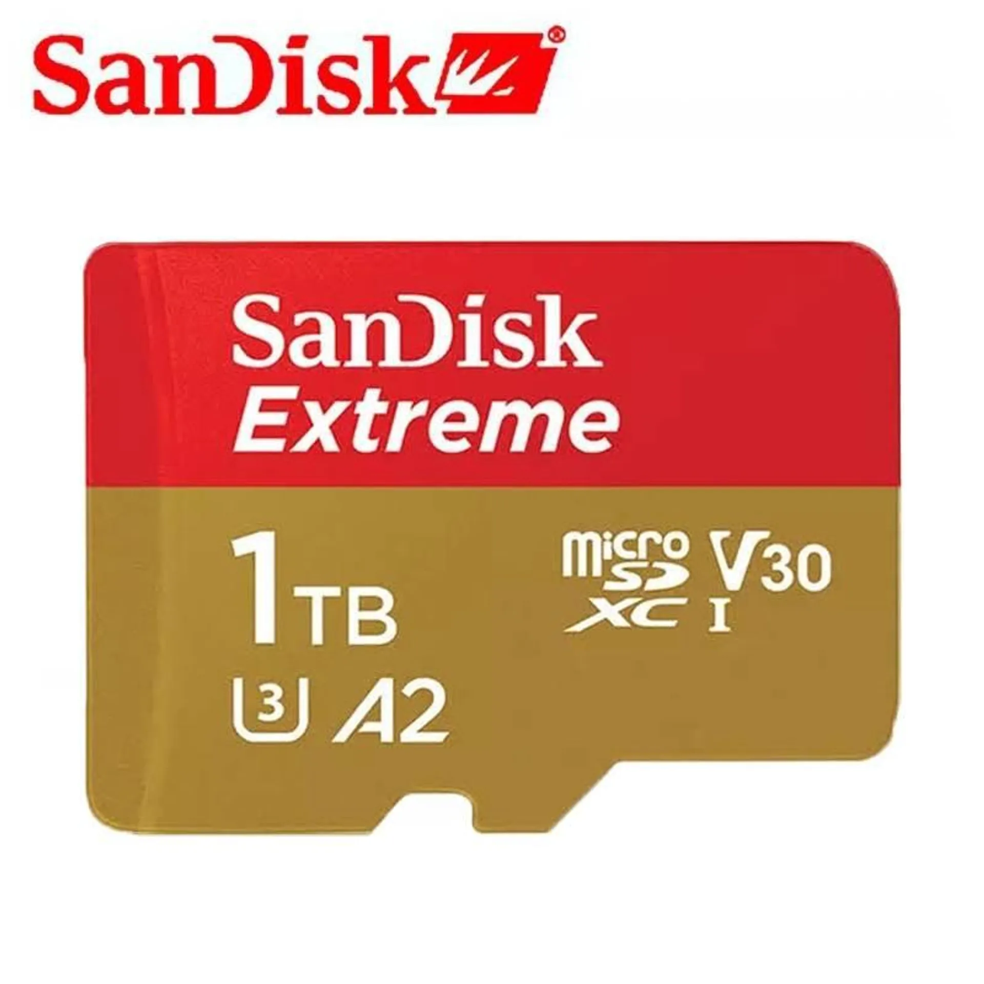 Tarjeta de memoria micro sd sandisk extreme 1 TB, 190 Mb/s