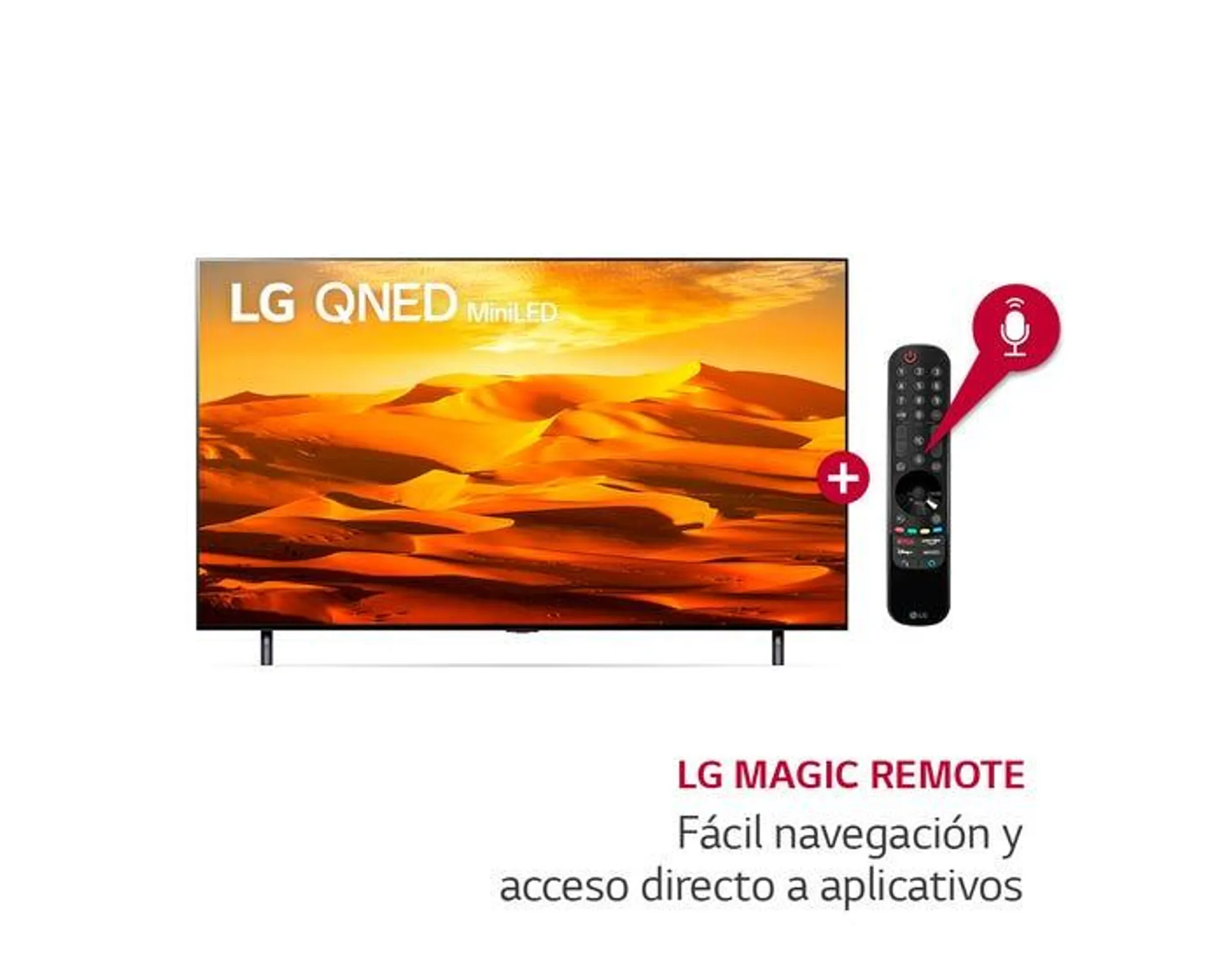 Televisor LG QNED 4K ThinQ AI Smart 75" 75QNED90SQA