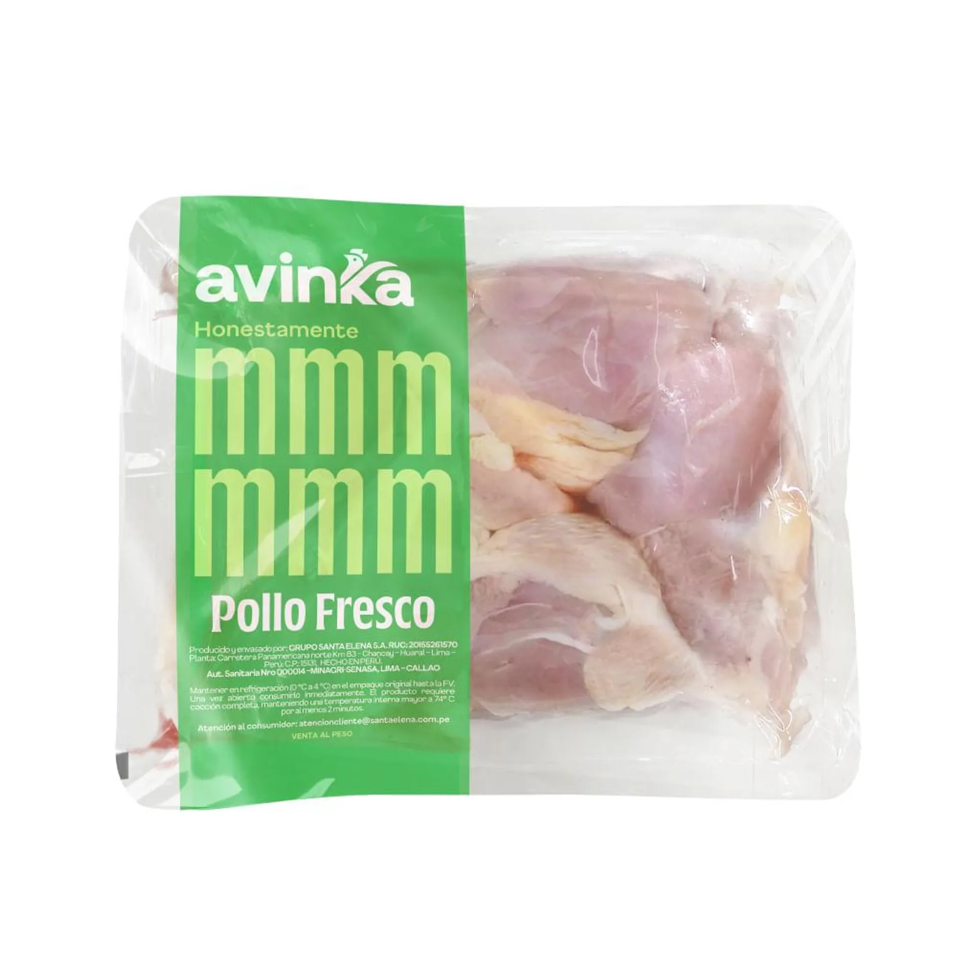 Filete pierna con piel termoformado de 1 a 1.1 kg