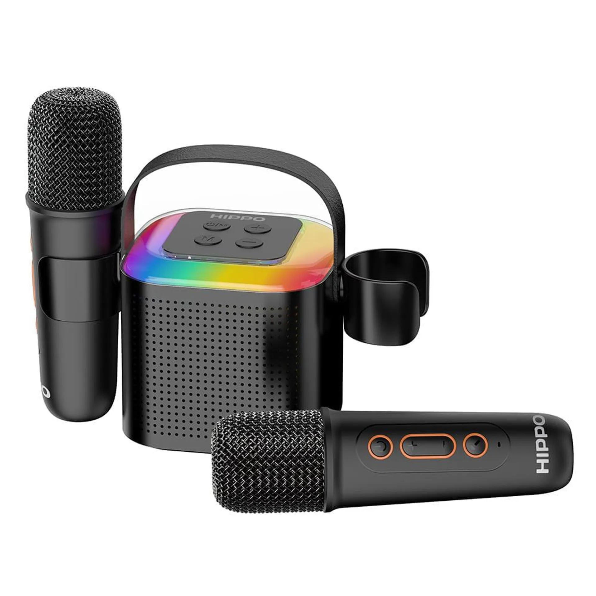 Parlante bluetooth Karaoke Hippo 5W...