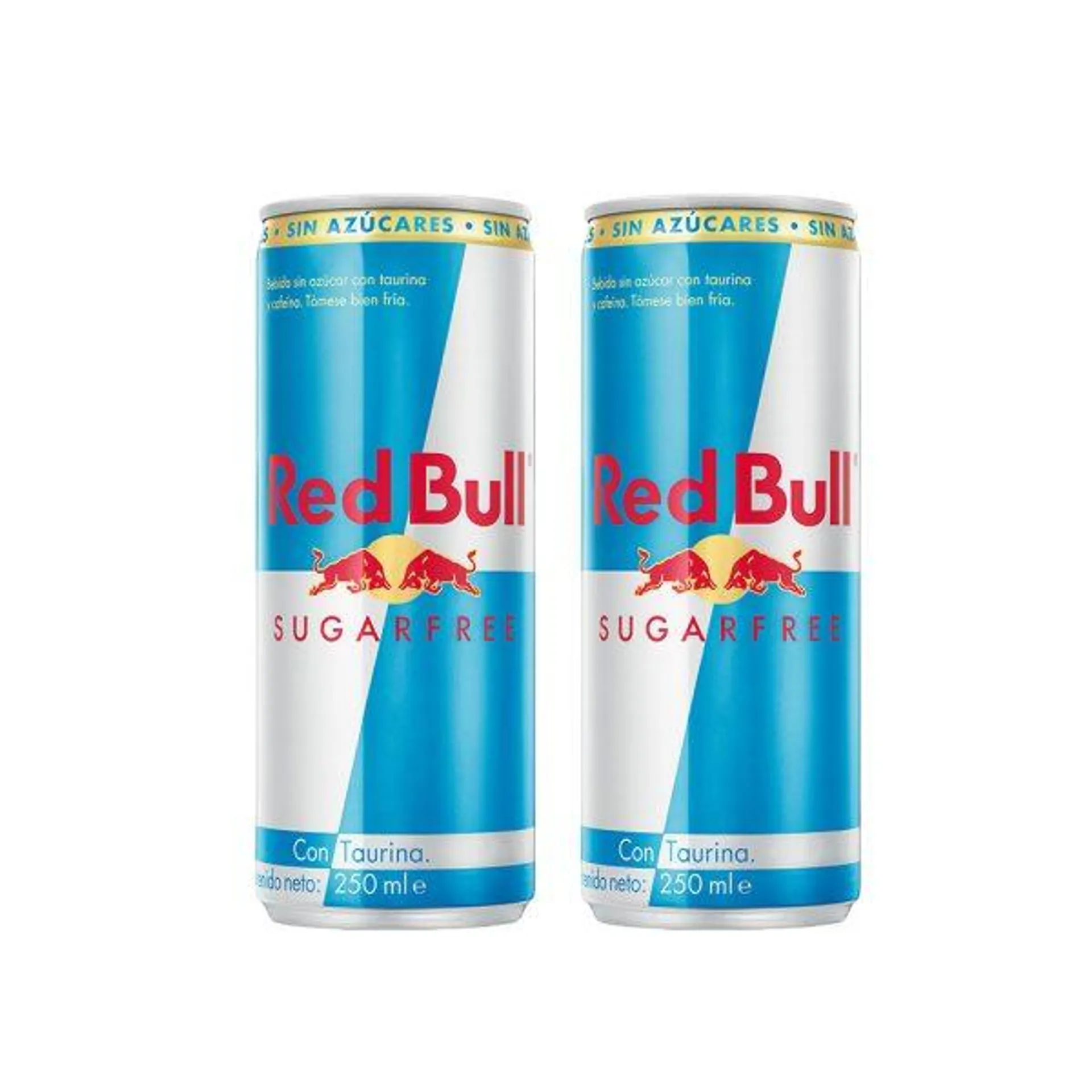 Pack x 2 unds Bebida Energizante Red Bull Sugar Free Lata X 250ml