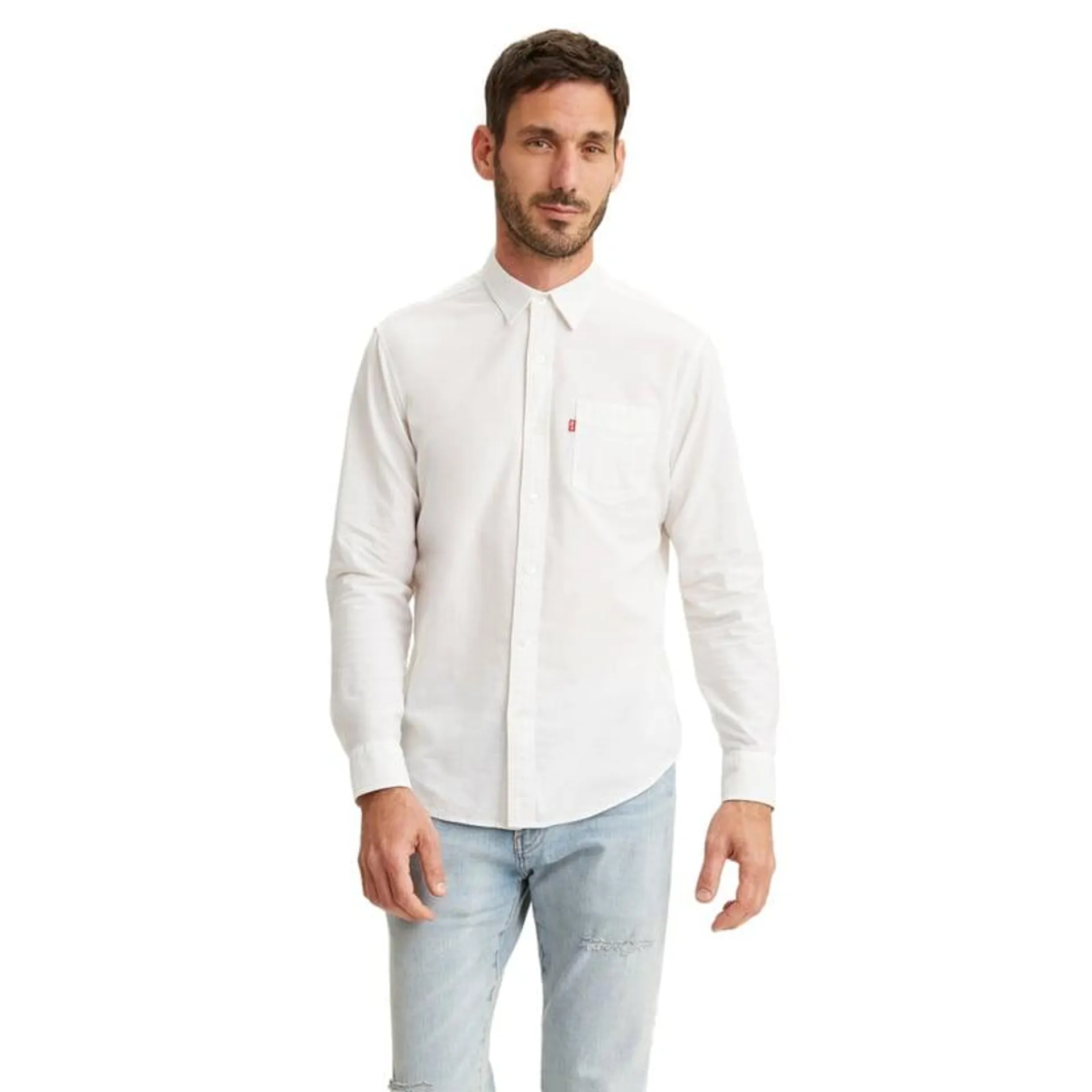 Camisa Hombre Sunset Pocket Standard Blanco Levis