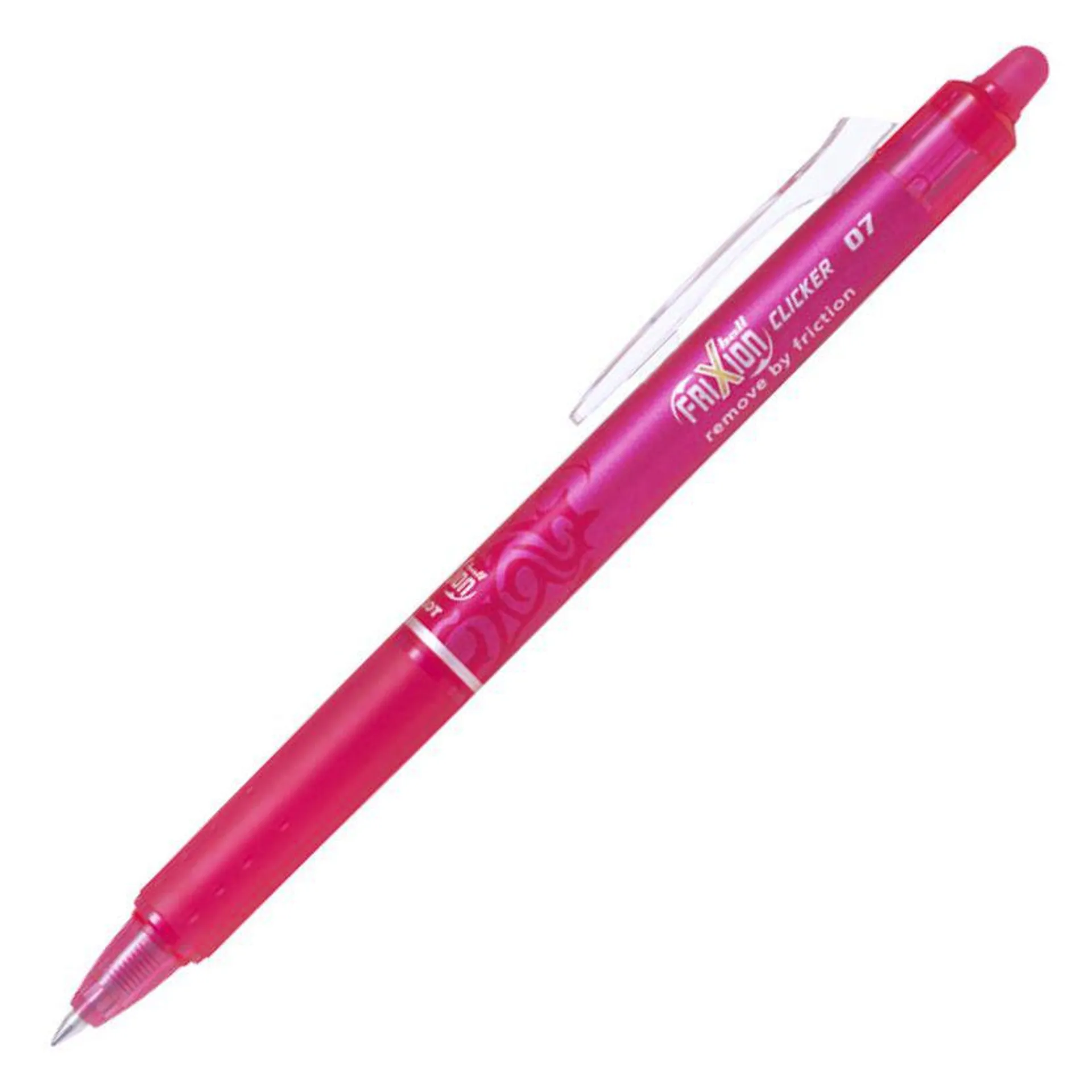 Bolígrafo Pilot Frixion Clicker (Blrt-Fr7) Borrable 0.7 mm. Rosado Blister