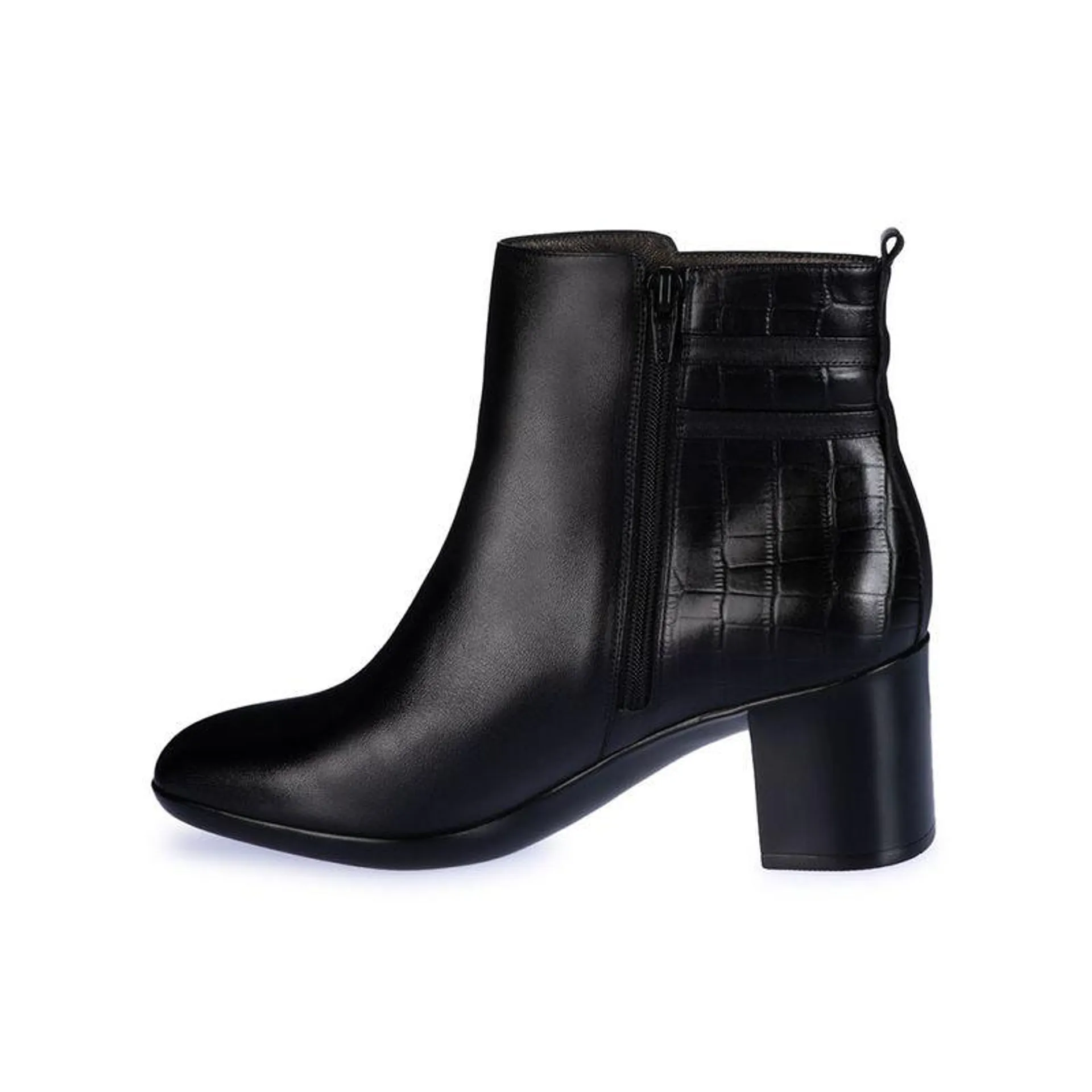 Botin Jodhpur Casual DAYA-2323 Negro Viale Cuero