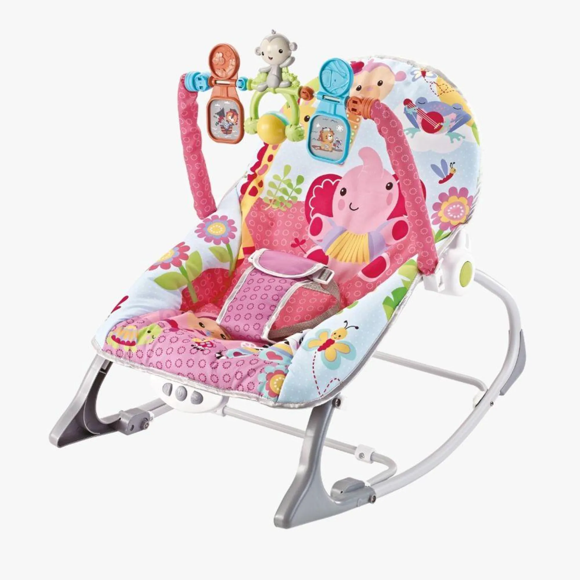 Silla Mecedora Baby Bouncer Baby Cam Rosado