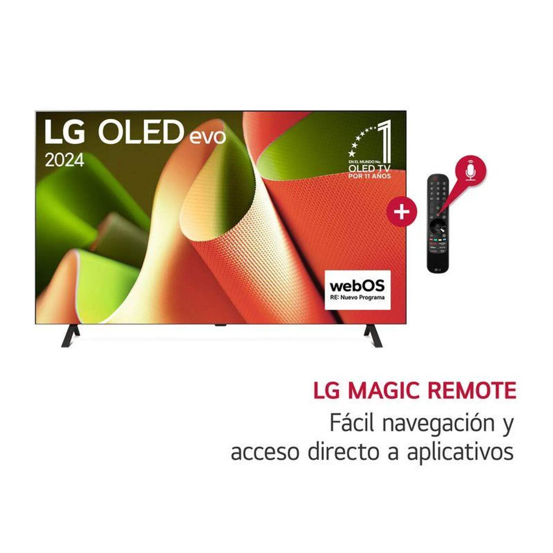 Televisor LG Oled Tv 55" 4K Thinq Ai Oled55B4 (2024)