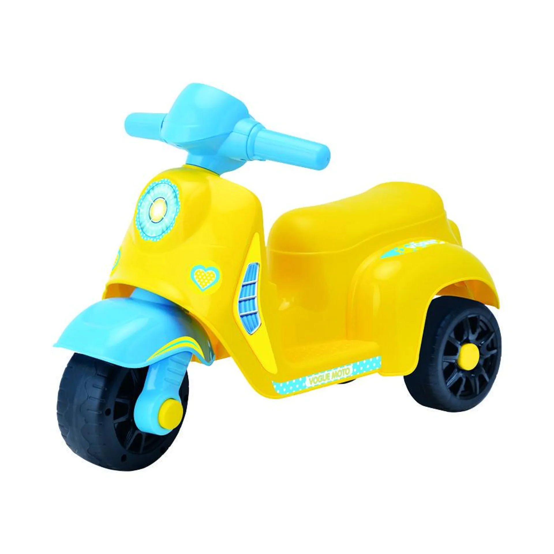 Mini Moto Scooter Amarillo Azul