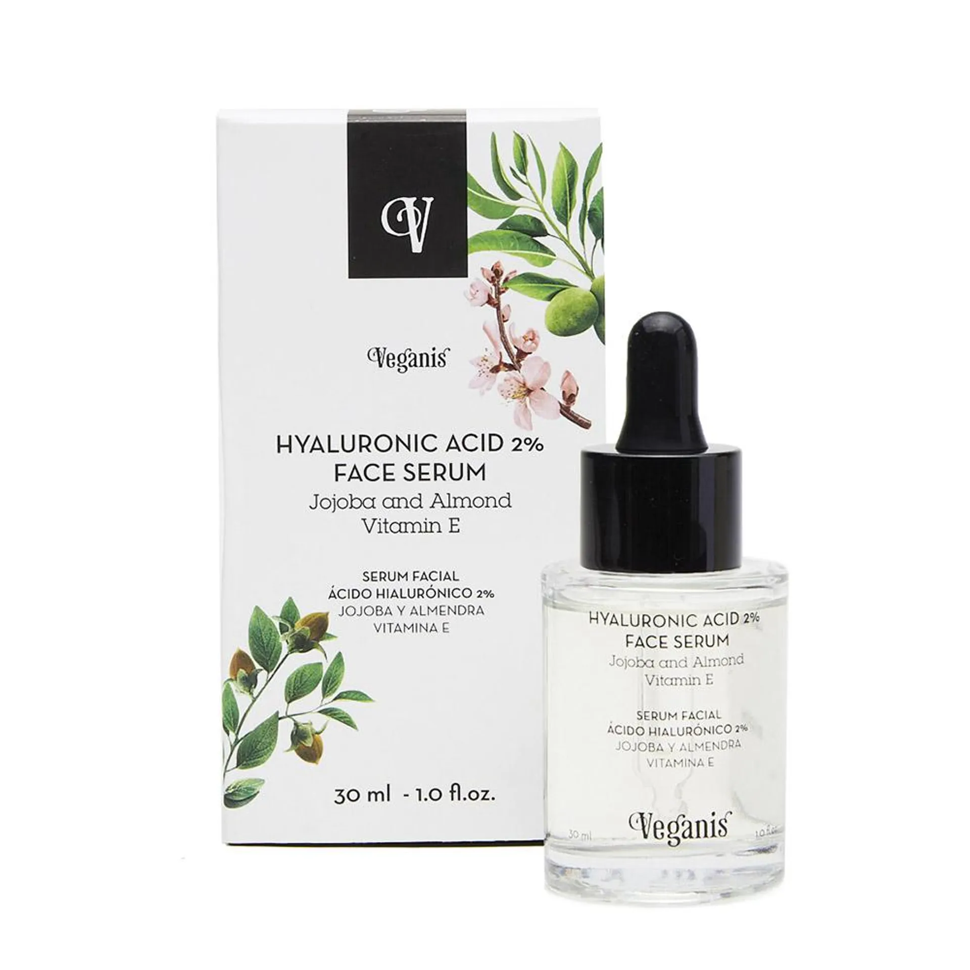 Veganis Ácido Hialurónico 2% Serum x 30 ml