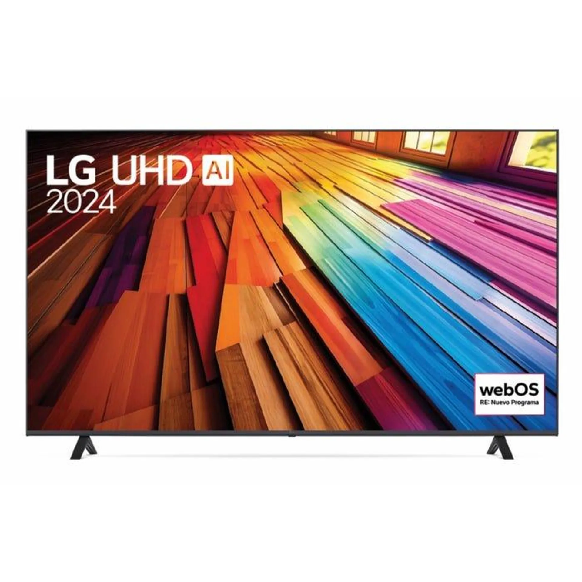 TV LG 75" LED 4K UHD ThinQ AI WebOS 24 75UT8050PSB 2024