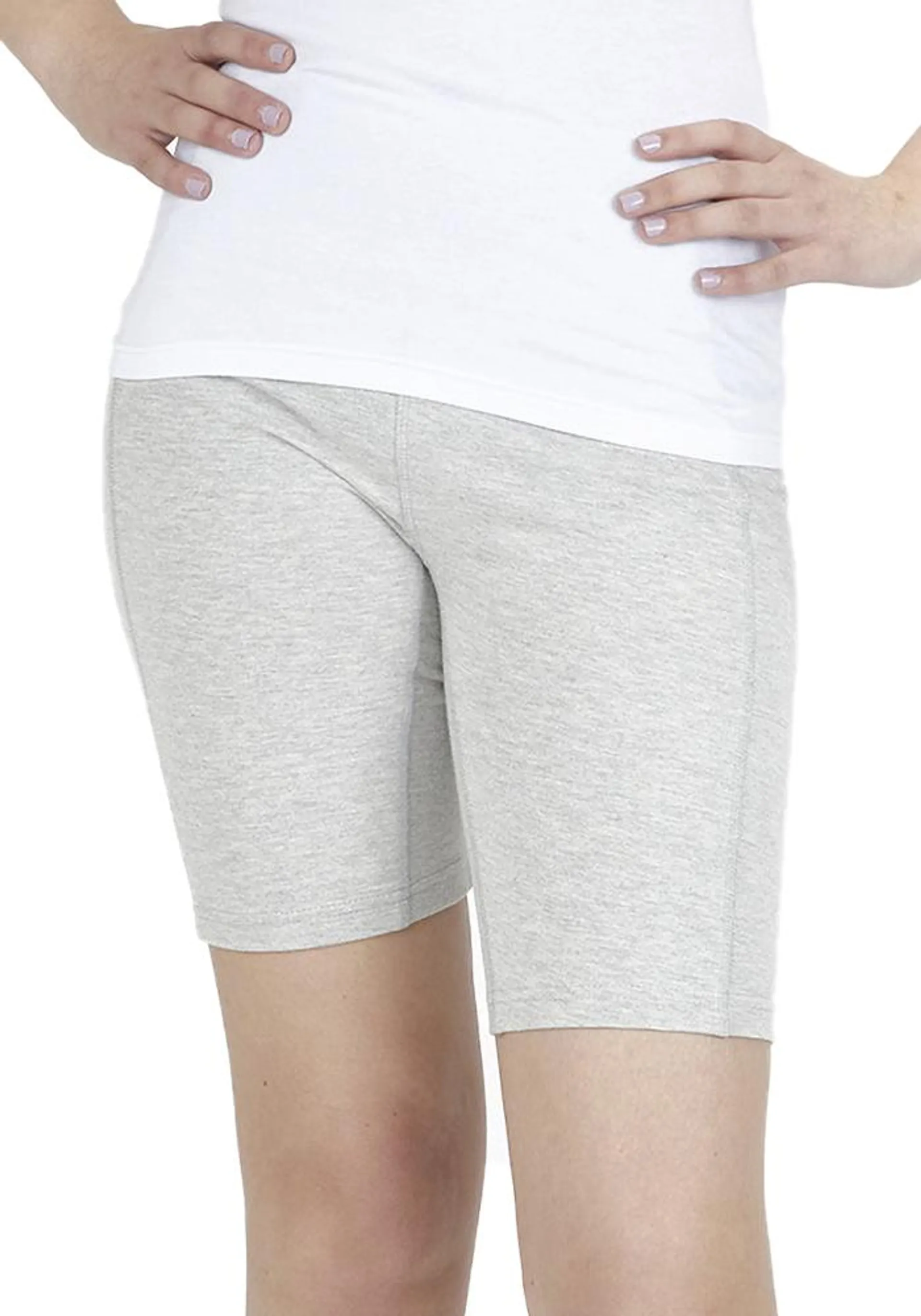 DAMA LEGGINS CORTO 7101 ALGODÓN GRIS